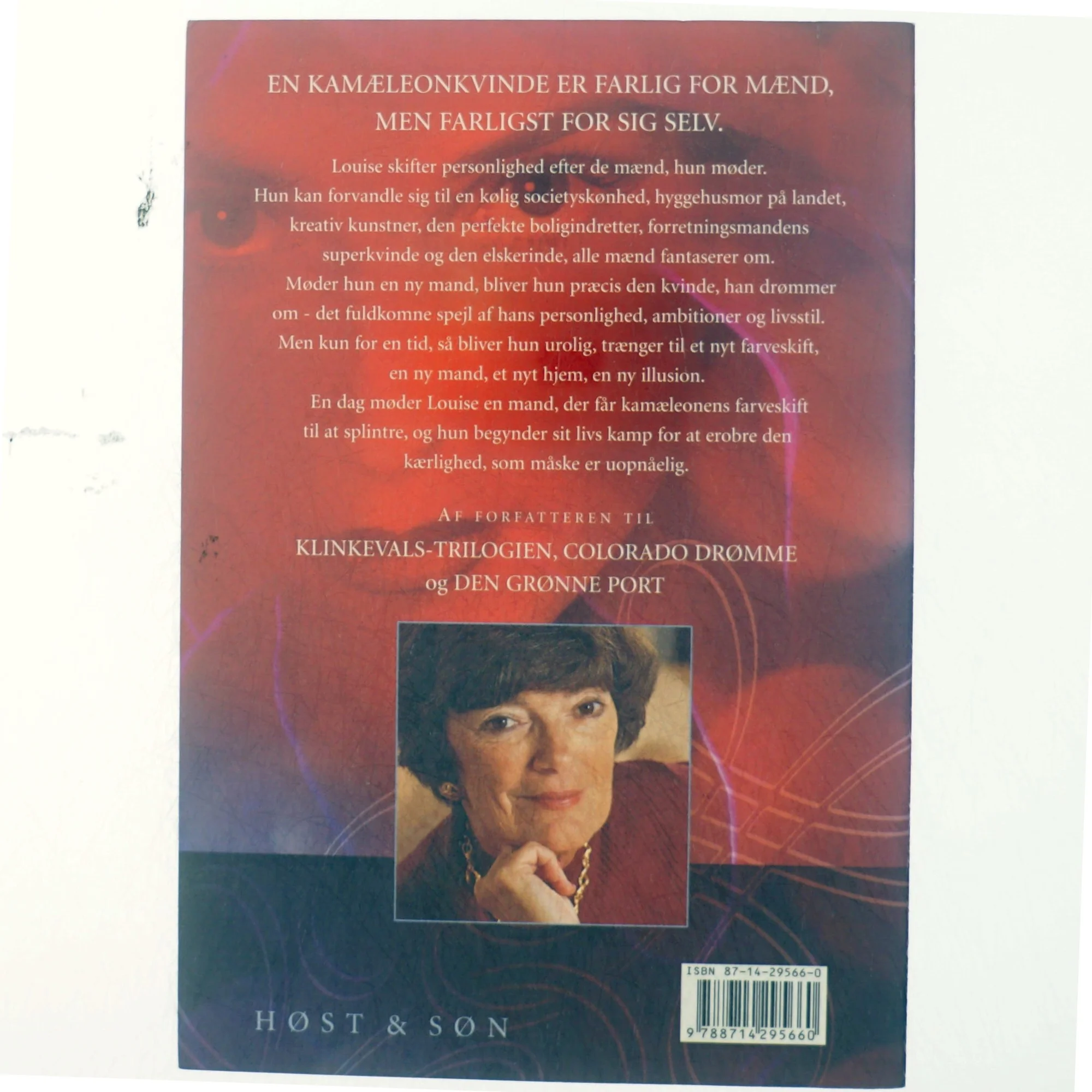 Kamæleonen : roman om en kvinde, der er farlig for mænd, men farligst for sig selv af Jane Aamund (Bog)