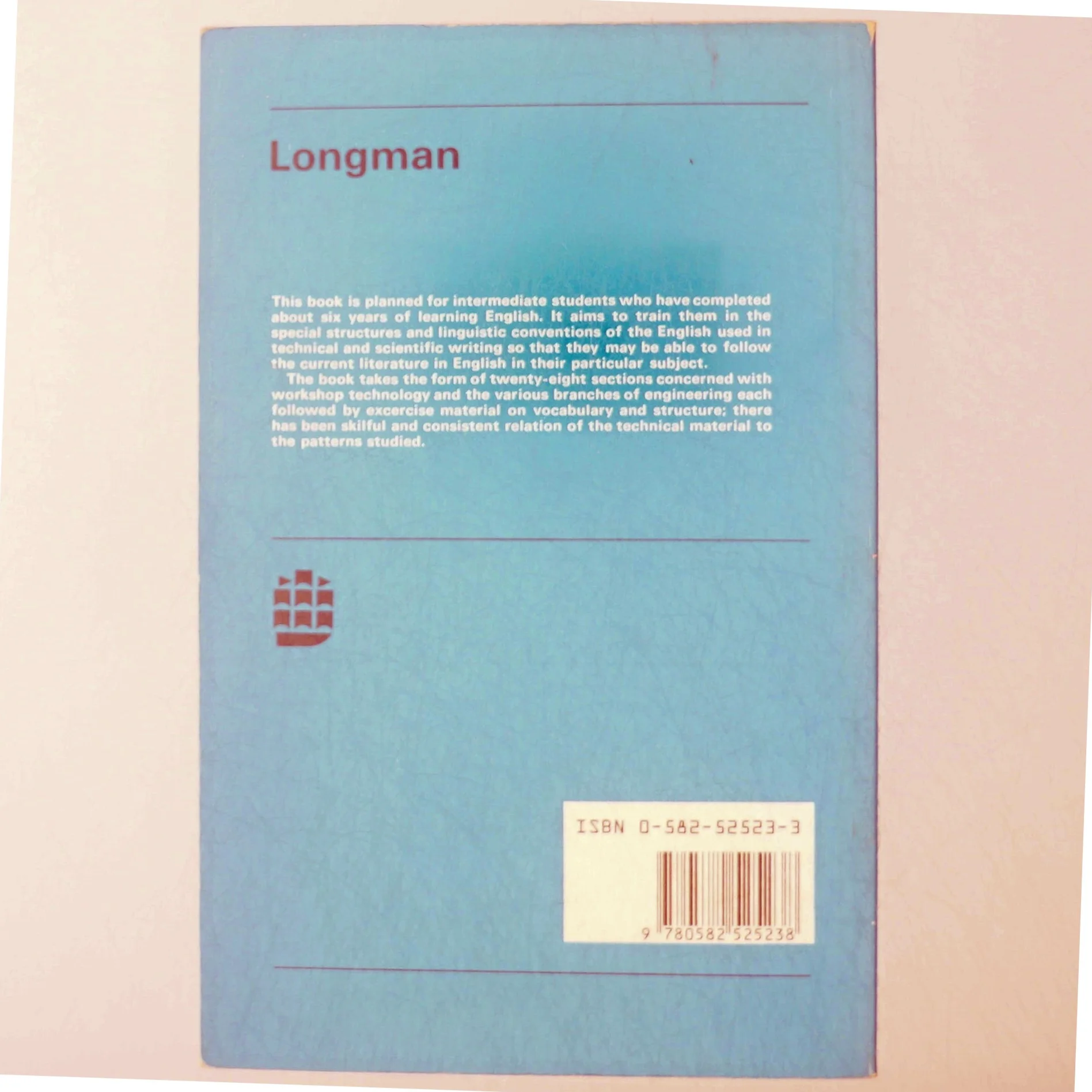 The structure of technical English af A.J. Herbert (Bog)