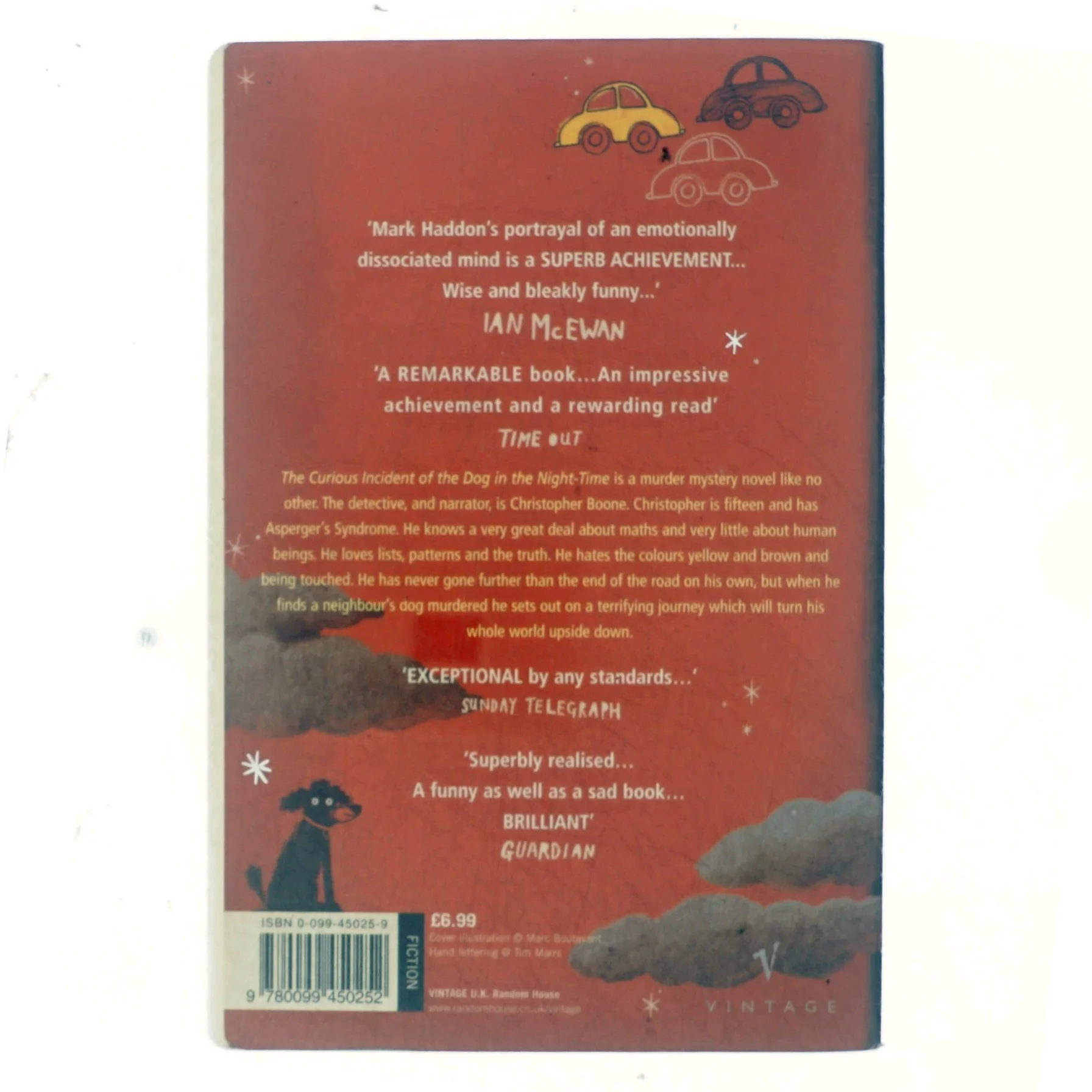 The curious incident of the dog in the night-time af Mark Haddon (Bog)