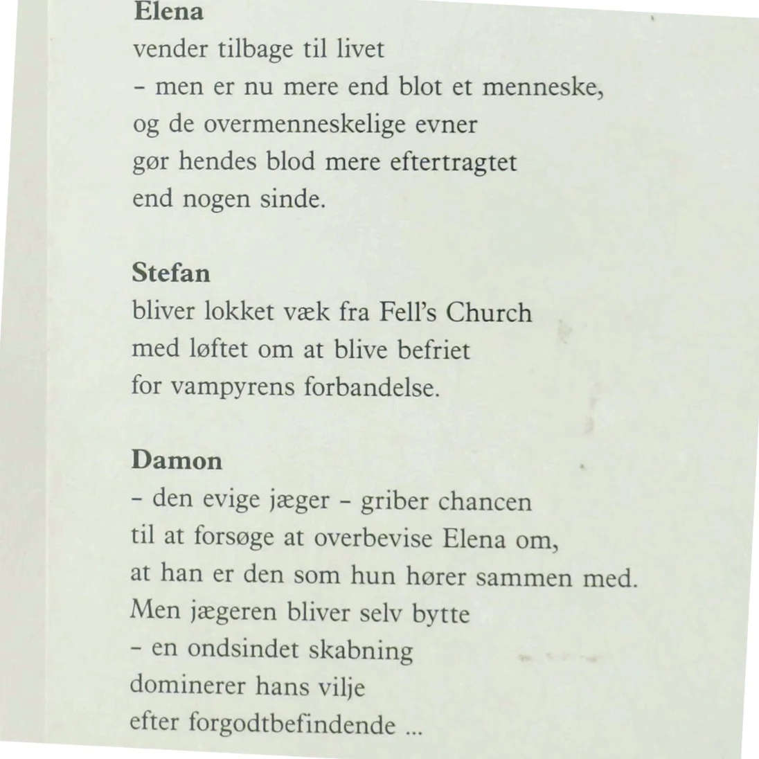 The vampire diaries. #5, Mørkets frembrud af L. J. Smith (Bog)