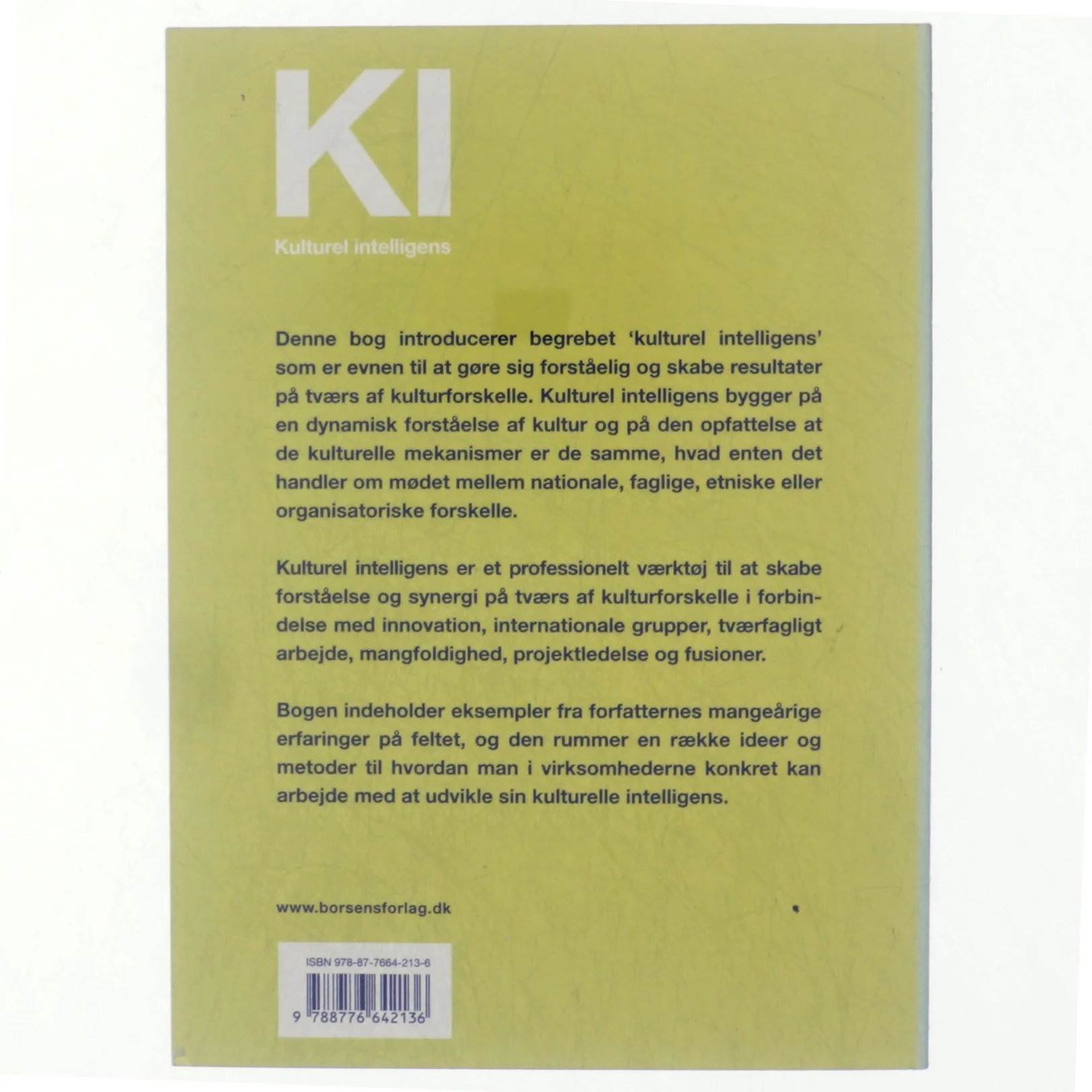 KI - kulturel intelligens af Elisabeth Plum (Bog)