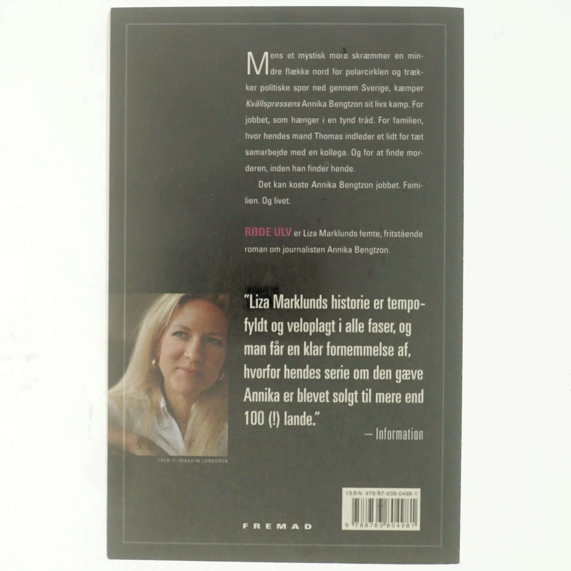 Røde Ulv af Liza Marklund (Bog)