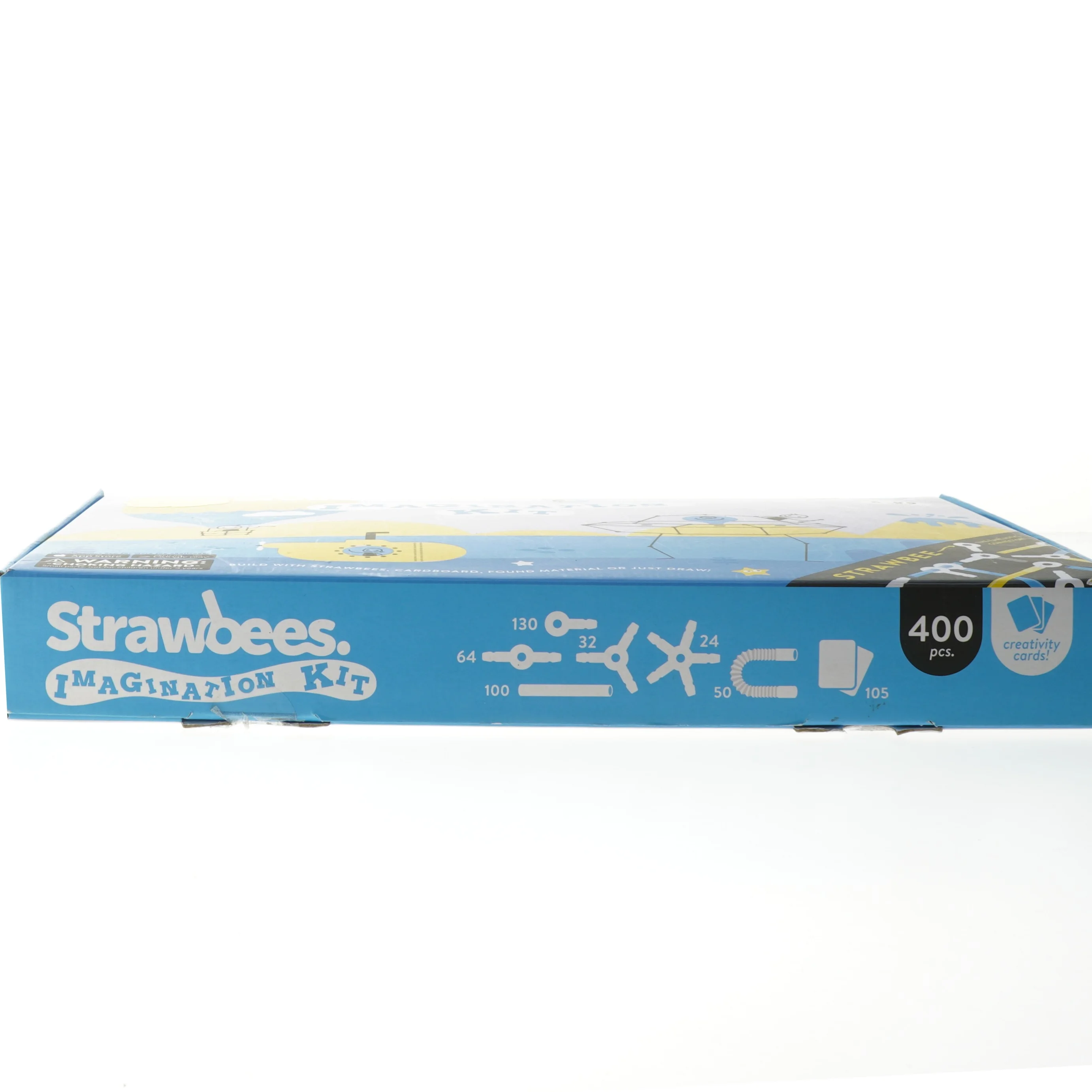 Strawbees Imagination Kit byggesæt fra Strawbees (str. 5x25x38 cm)