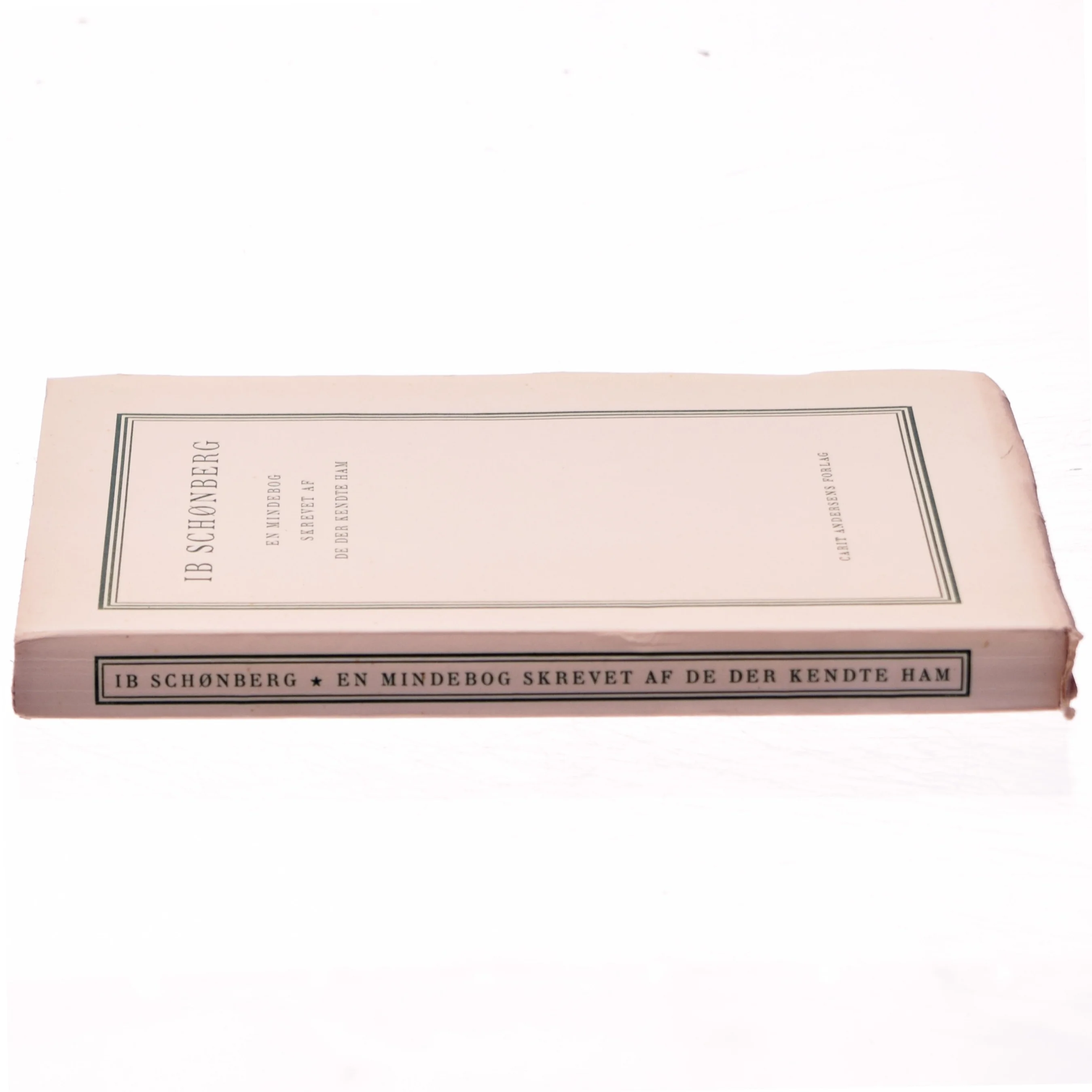 Ib Schønberg, en mindebog