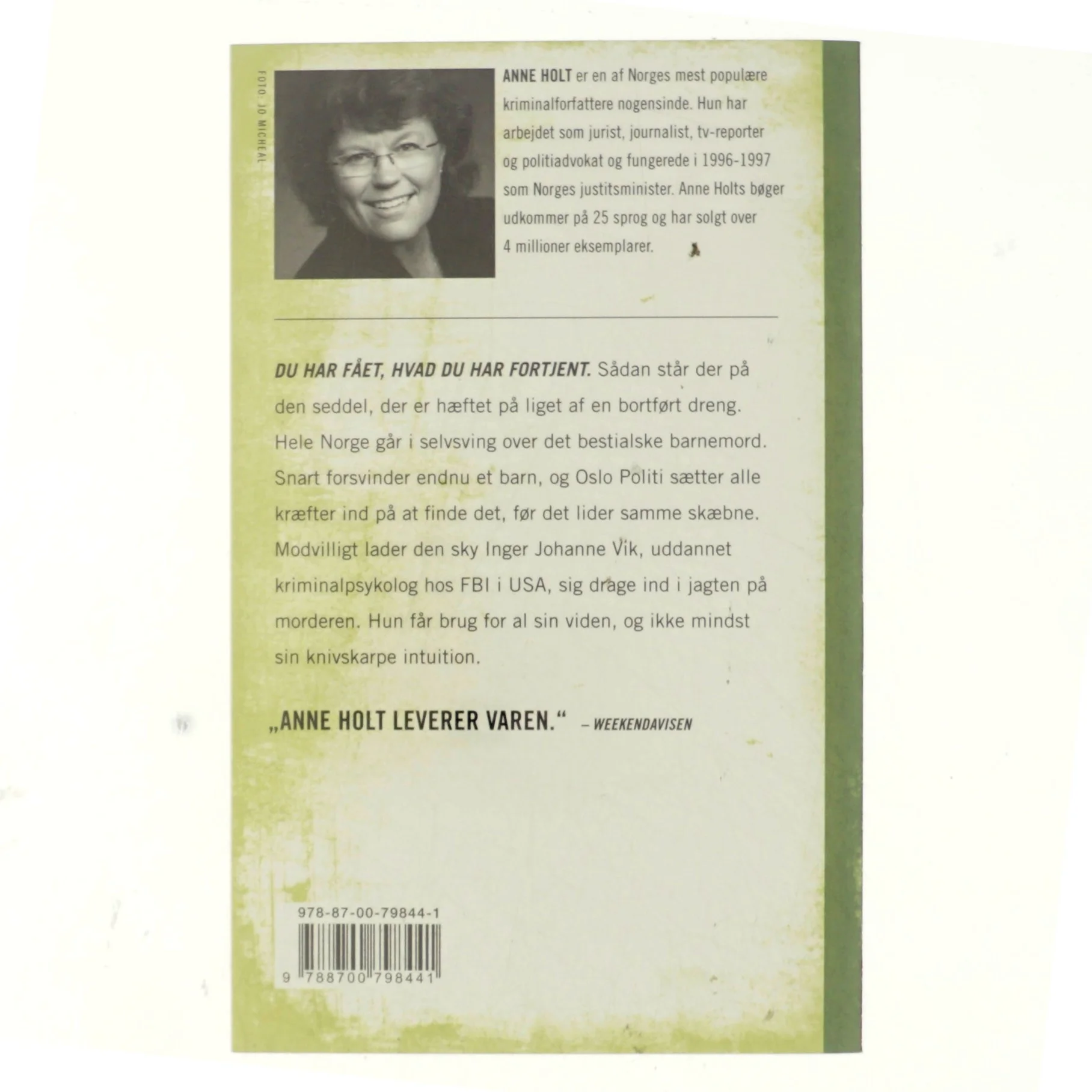 Det der er mit af Anne Holt