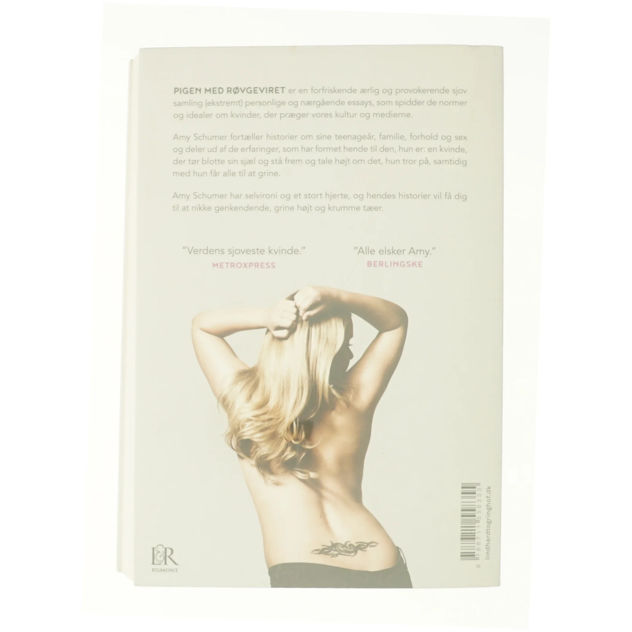 Pigen med røvgeviret af Amy Schumer fra Bog