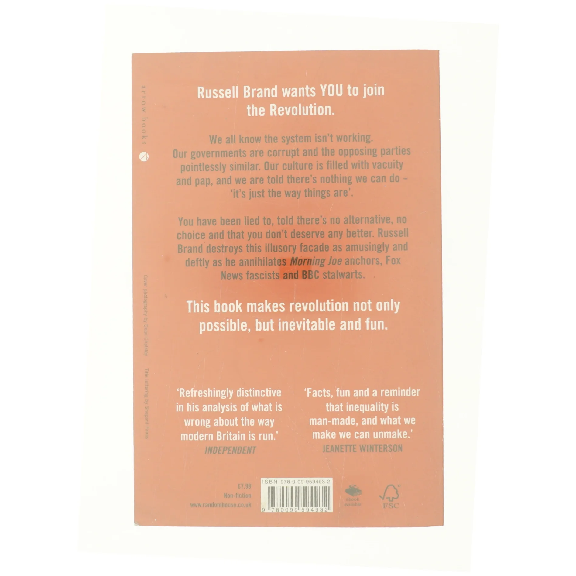 Revolution af Russell Brand (Bog)