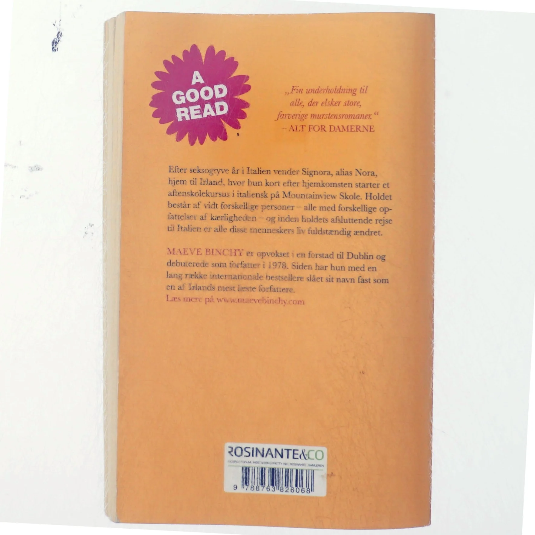 Den italienske klasse af Maeve Binchy (Bog)