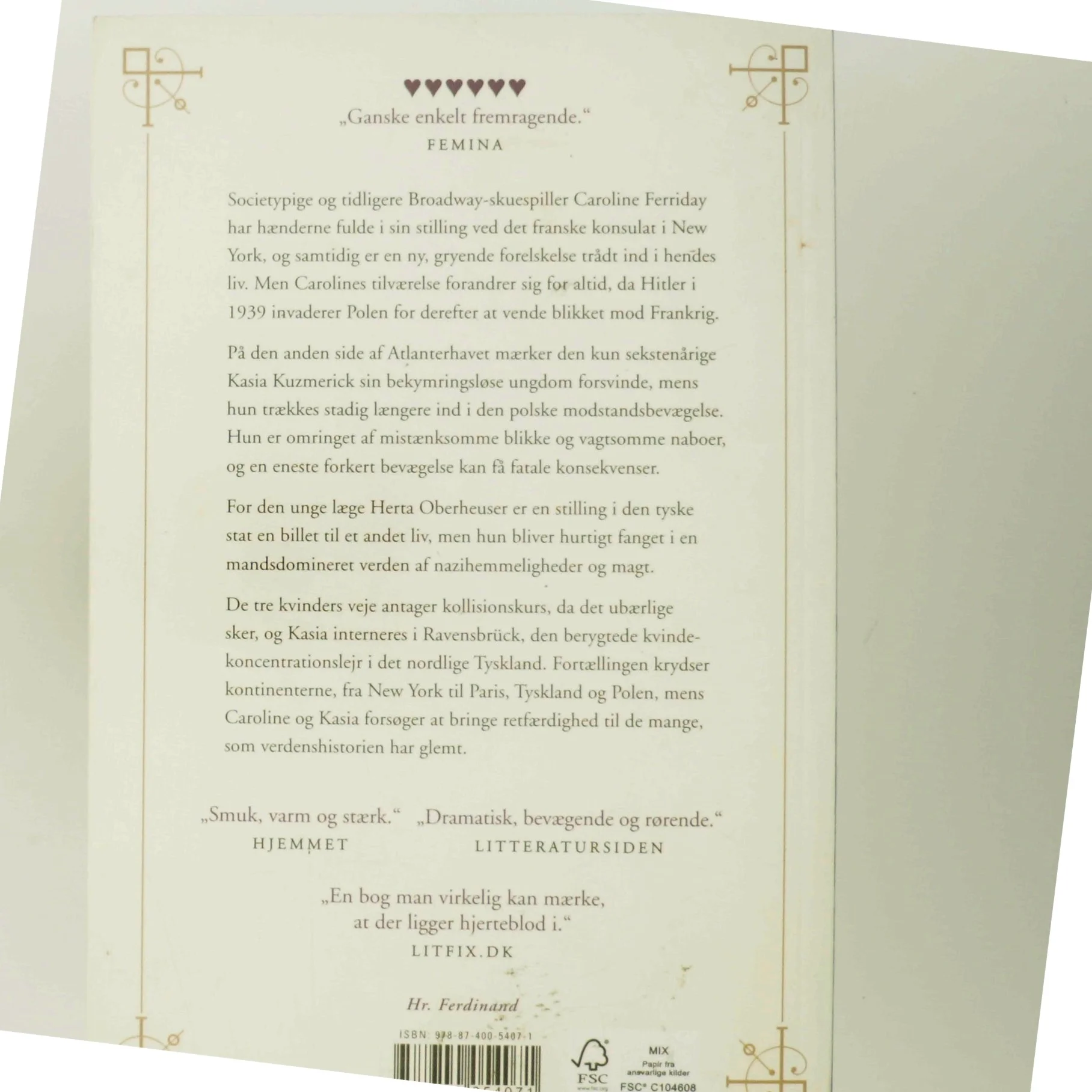 Blomstrende syrener : roman af Martha Hall Kelly (Bog)