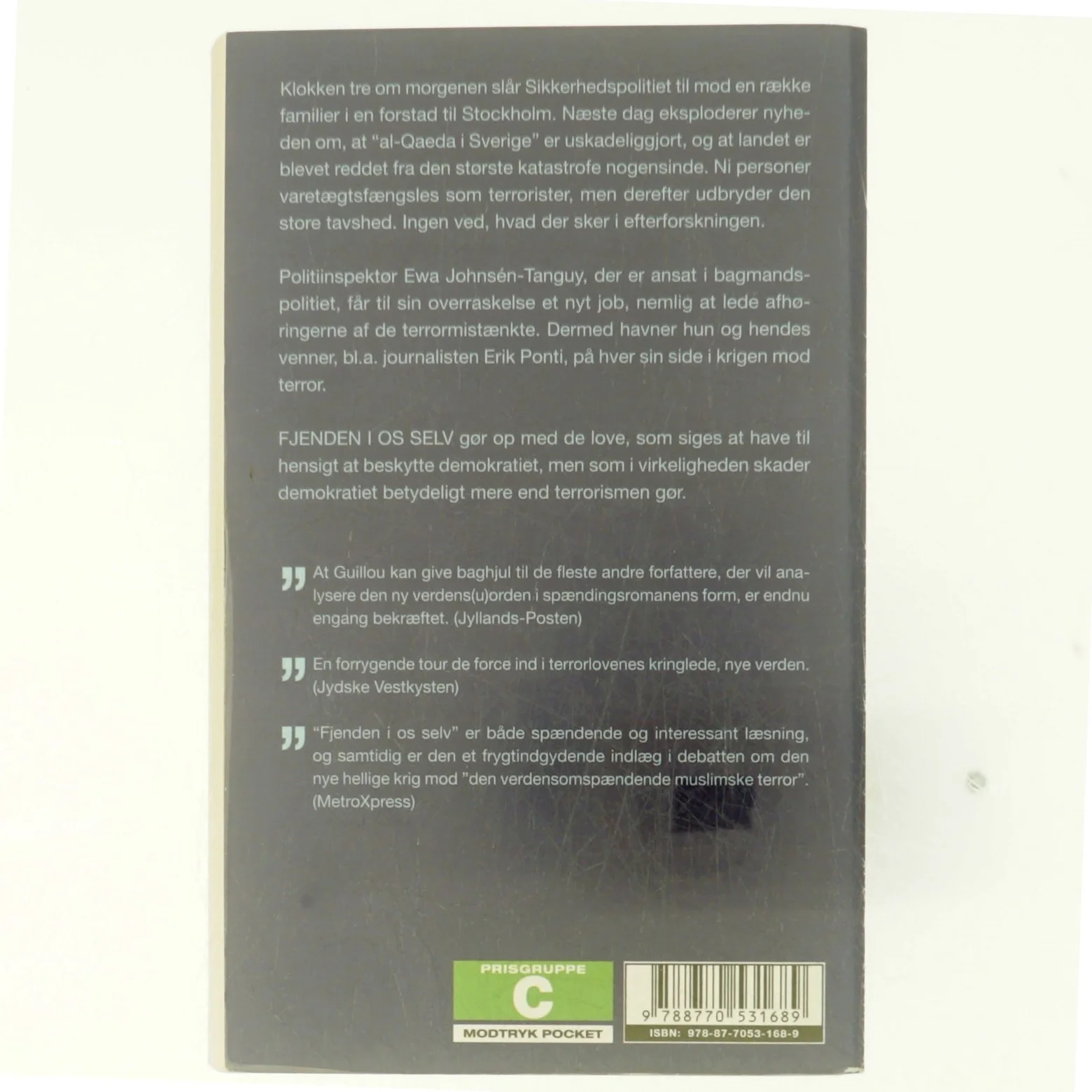 Fjenden i os selv af Jan Guillou (Bog)