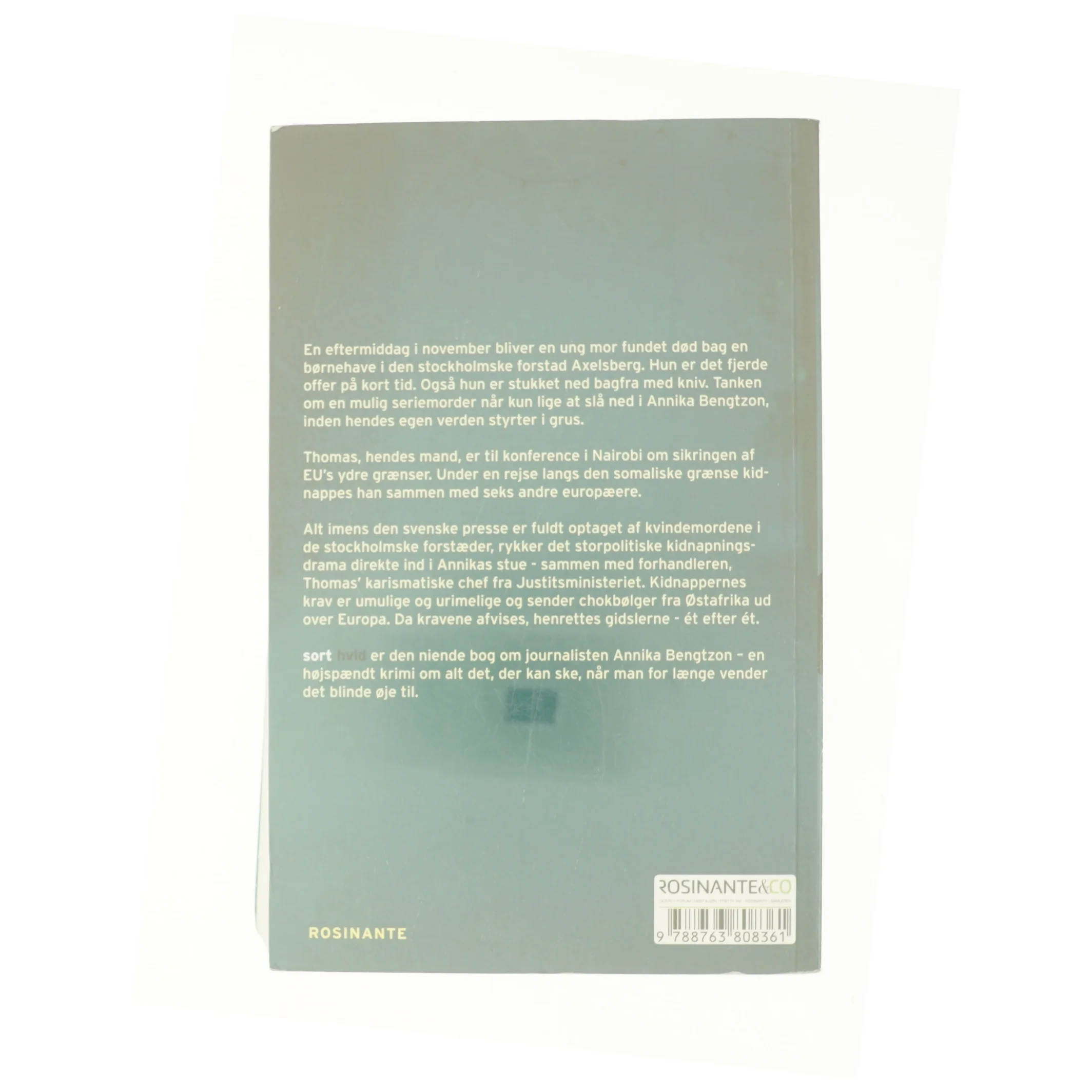 Sort hvid af Liza Marklund (Bog)