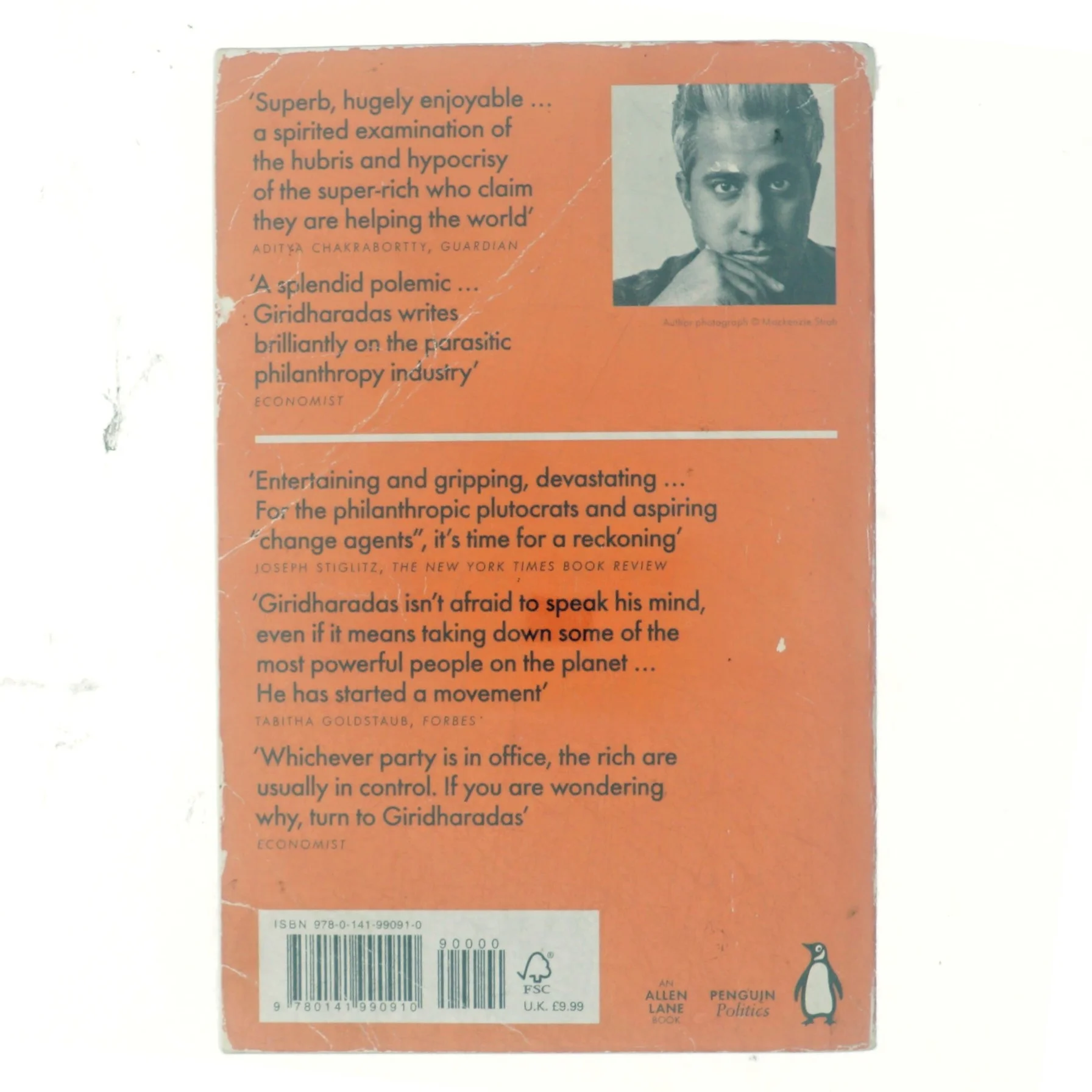 Winners take all : the elite charade of changing the world af Anand Giridharadas (Bog)
