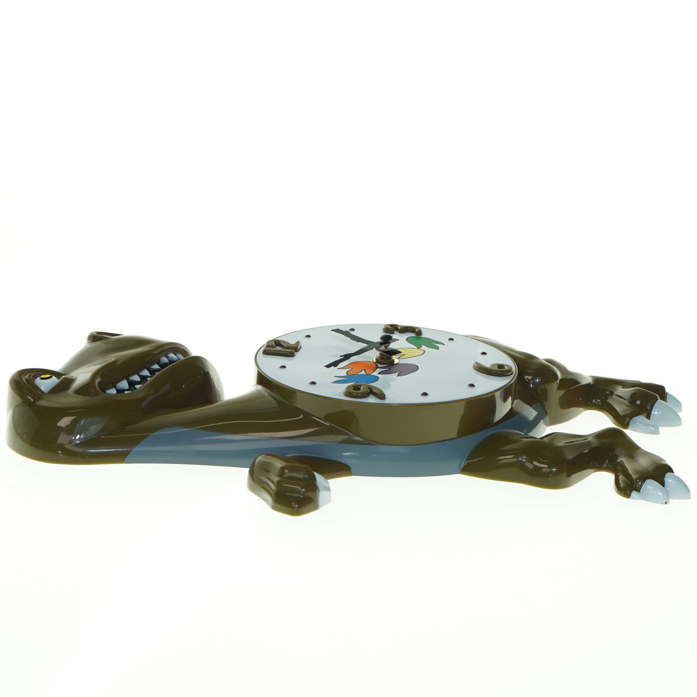 Børnevægur i dinosaurform (str. H. 35 cm)