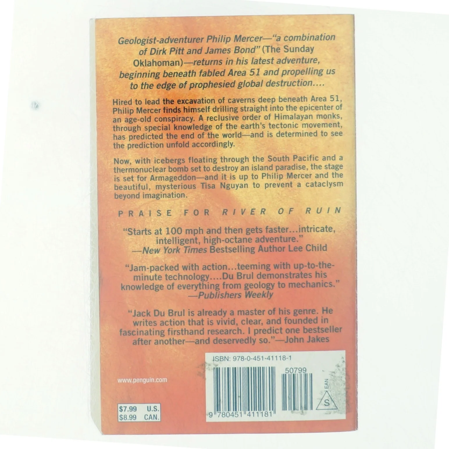 Deep Fire Rising af Jack Du Brul (Bog)