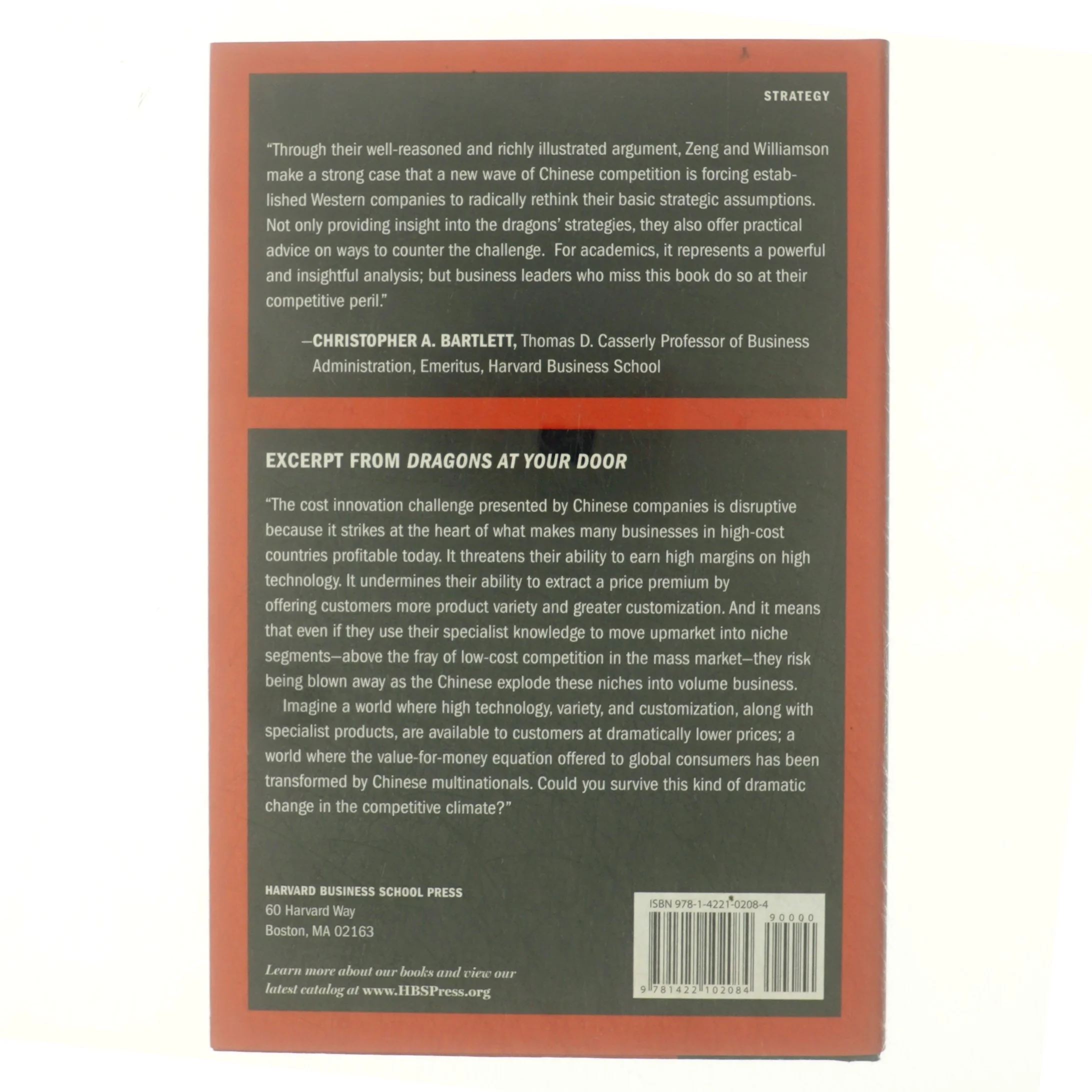 Dragons at your door : how Chinese cost innovation is disrupting global competition (Bog)