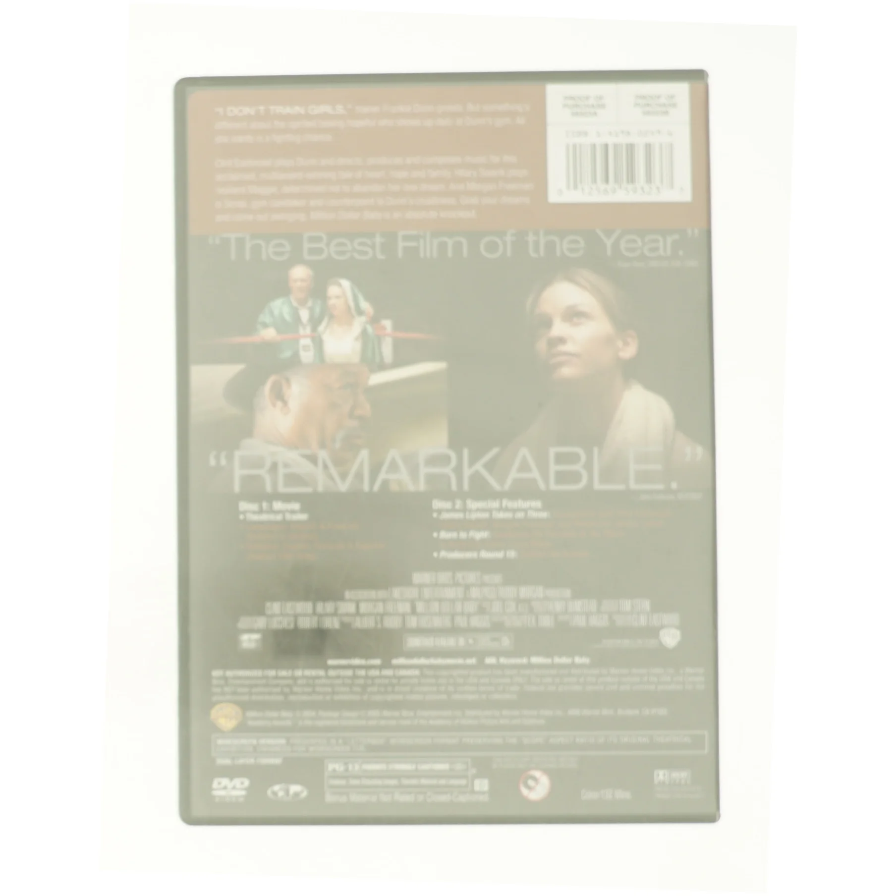 Million Dollar Baby (DVD) fra DVD