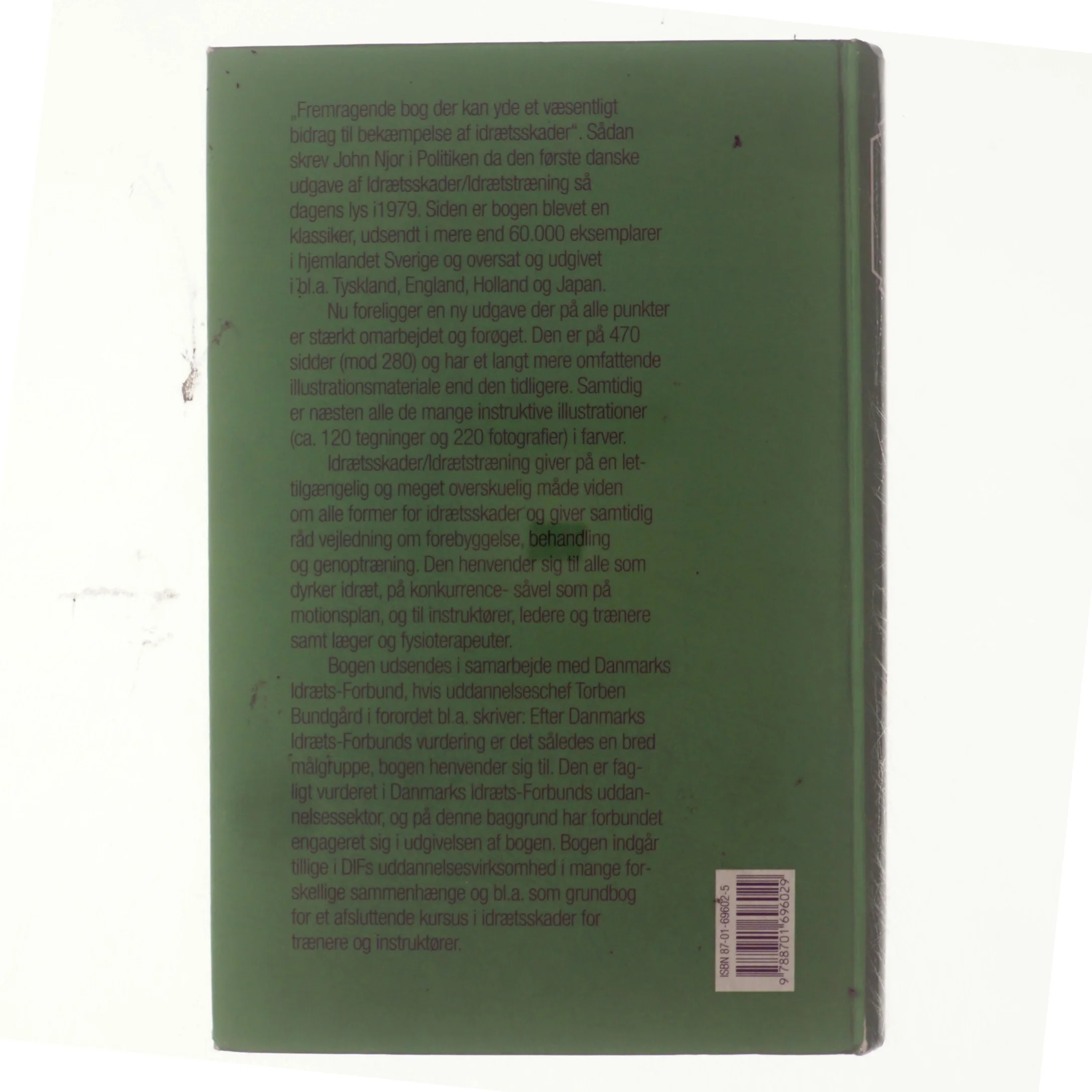 Idrætsskader, idrætstræning (Bog)