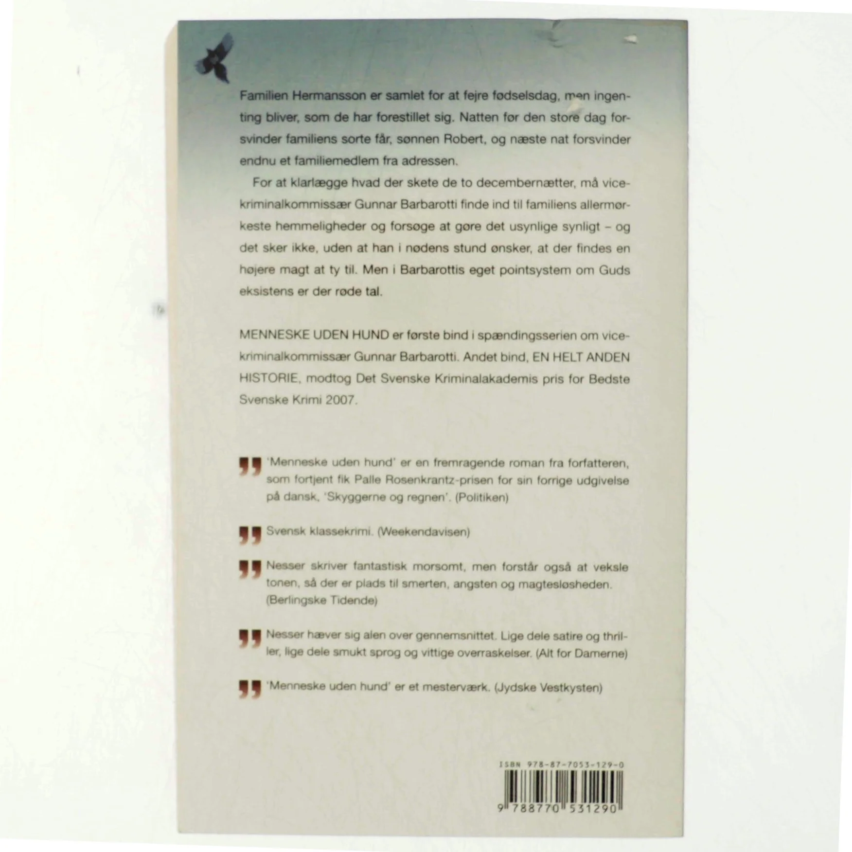 Menneske Uden Hund (in Danish) (Bog)