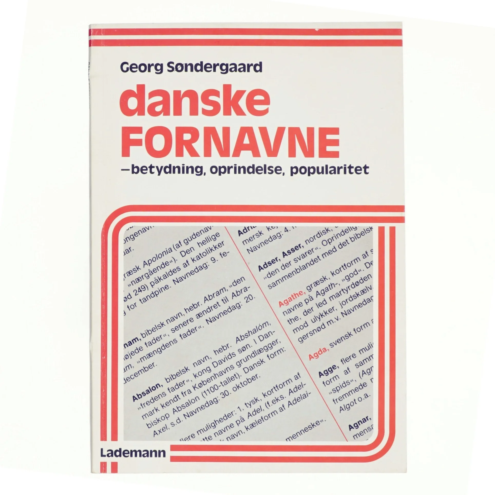 Danske Fornavne af Georg Søndergaard
