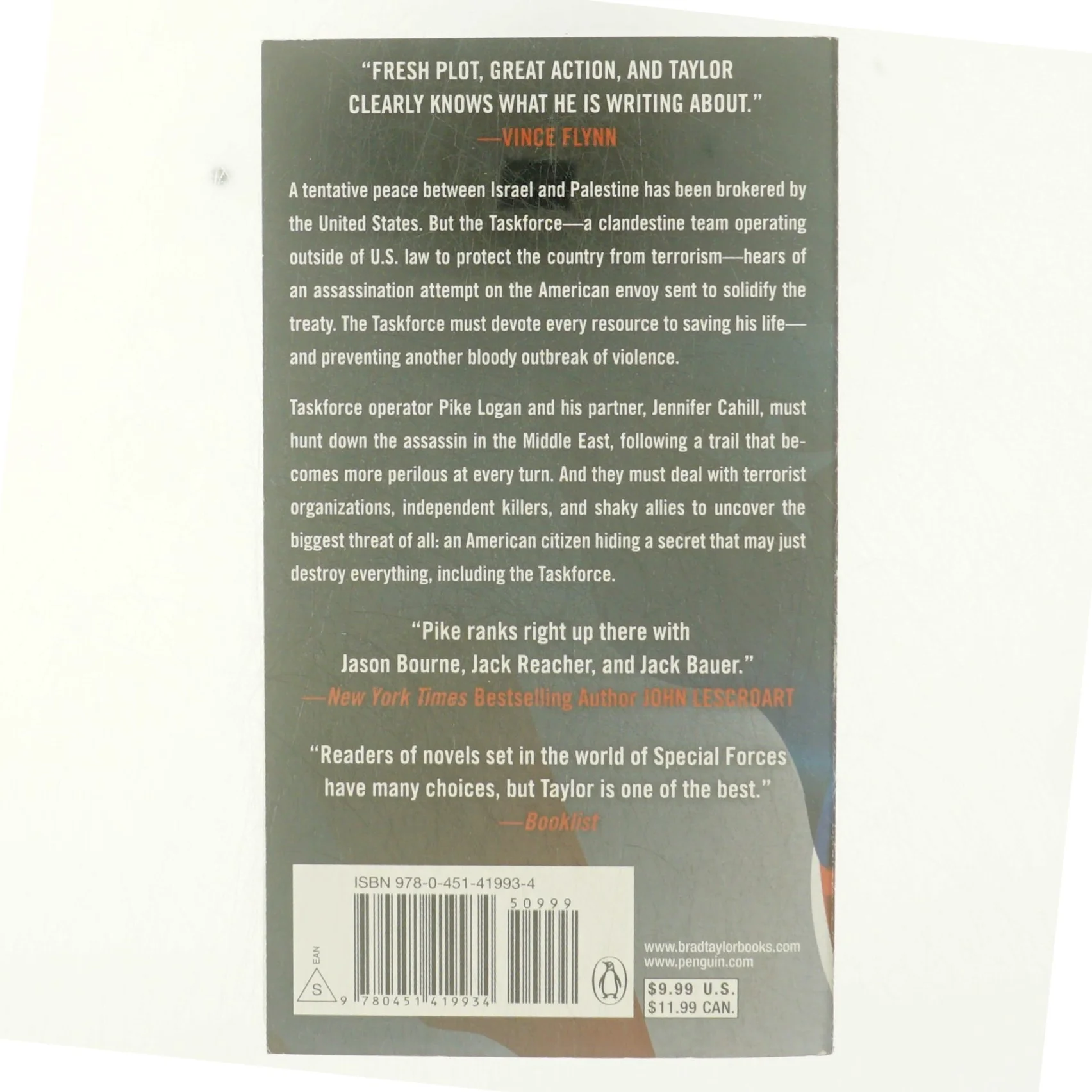 Enemy of Mine af Brad Taylor (Bog)