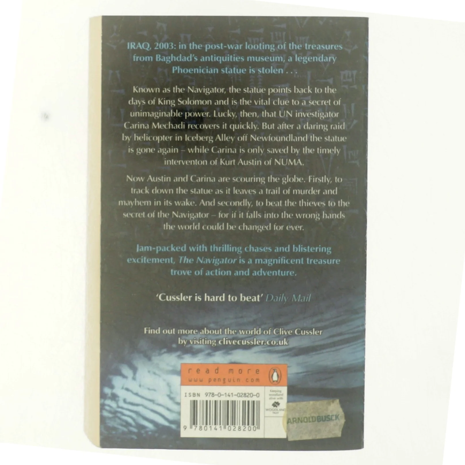 The navigator : a novel from the Numa Files (Ved Paul Kemprecos) (Bog)