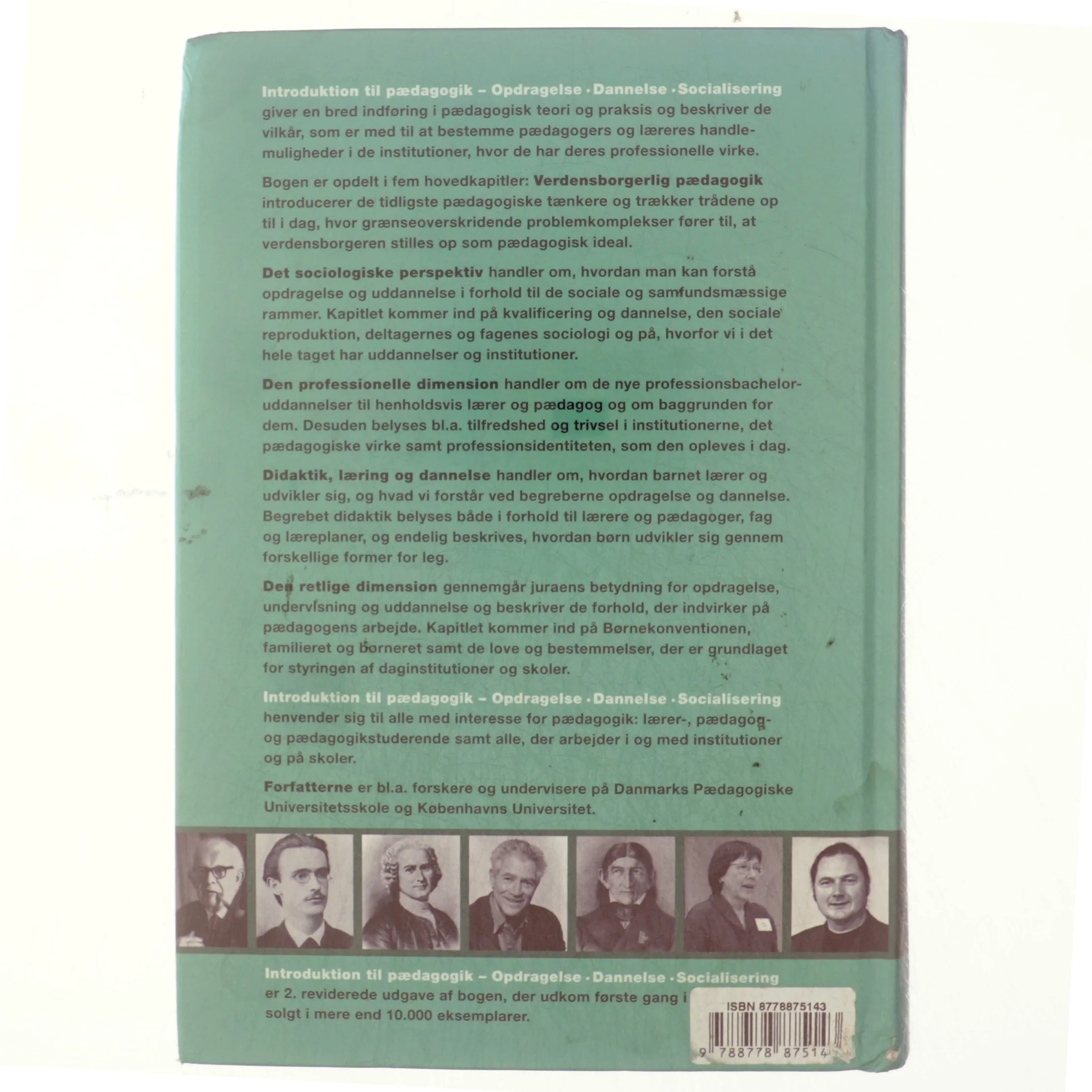Introduktion til pædagogik : opdragelse, dannelse, socialisering (Bog)