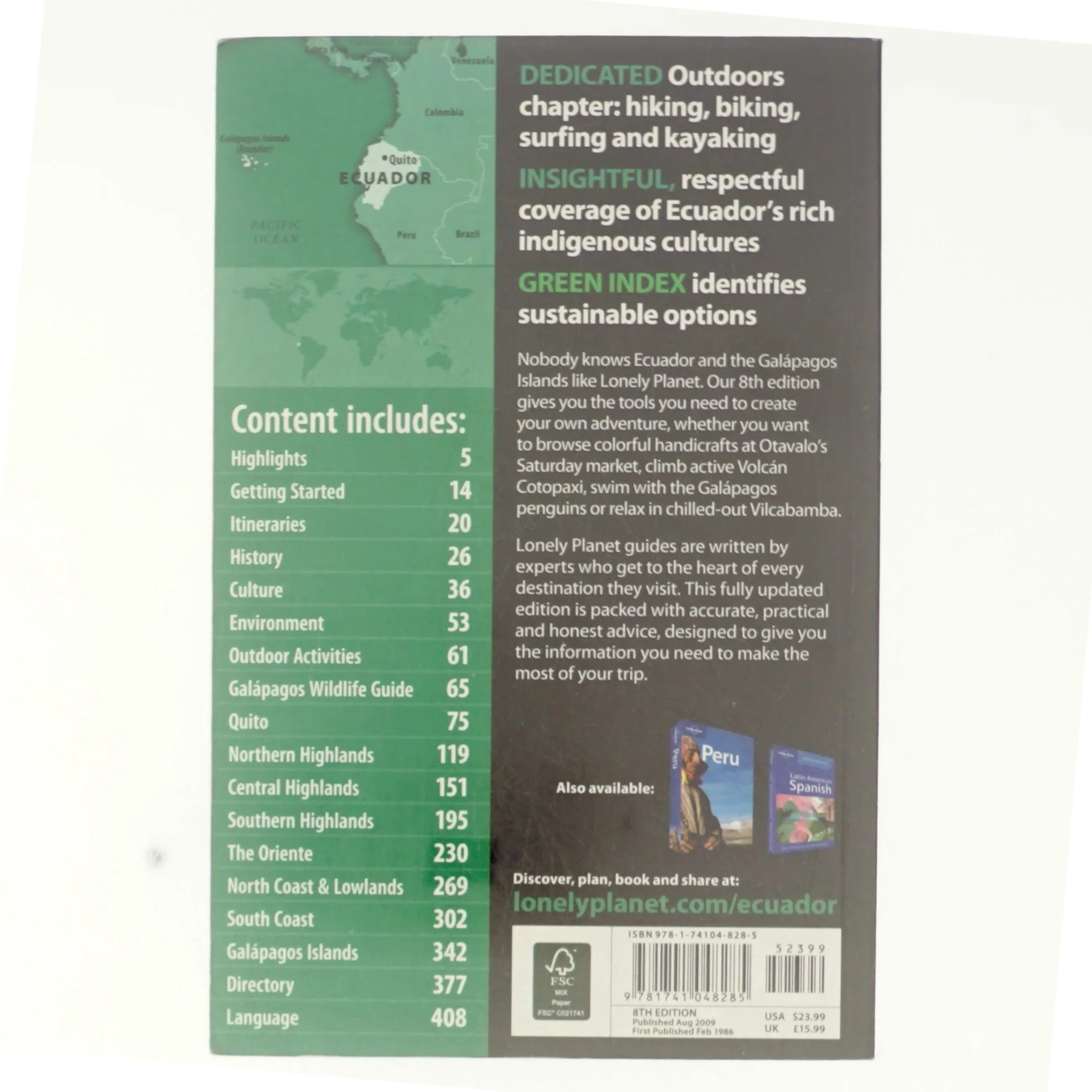 Ecuador & the Galápagos Islands af Regis St. Louis (Bog)