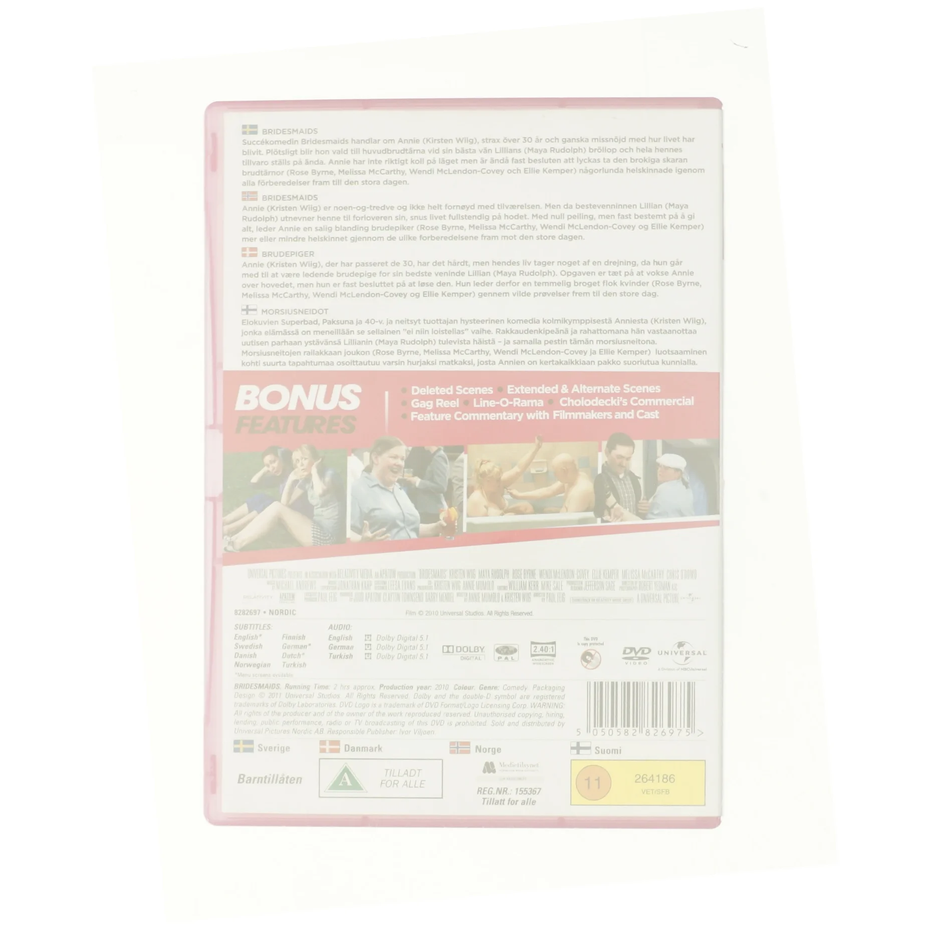 BRIDESMAIDS, BRUDEPIGER 