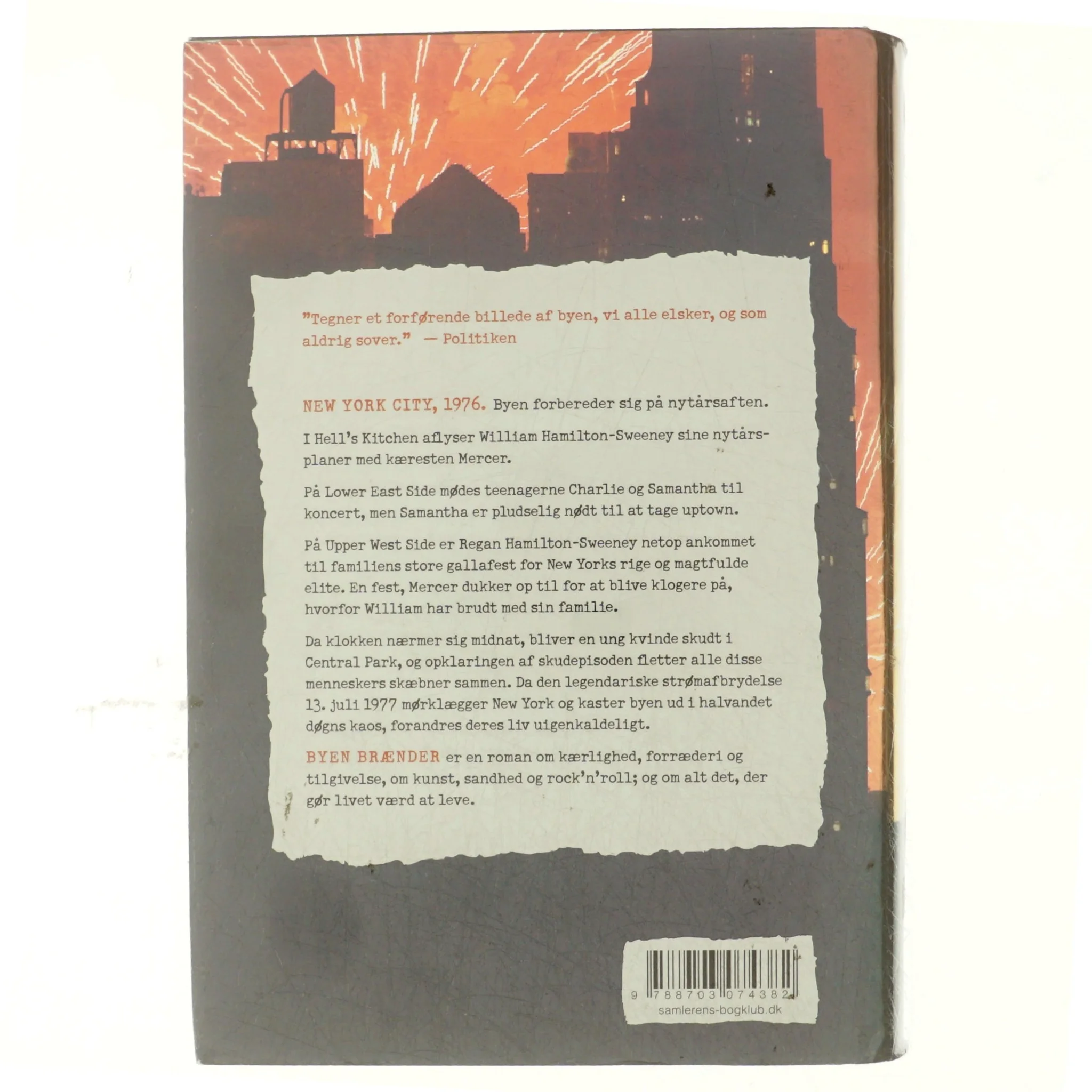 Byen brænder af Garth Risk Hallberg (Bog)