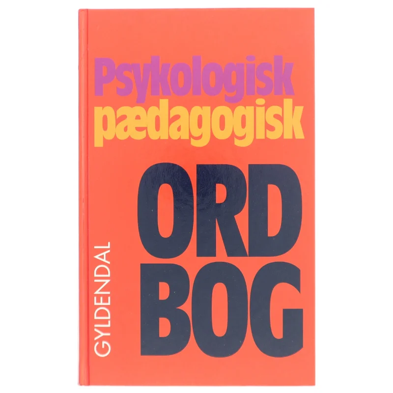 Psykologisk-pædagogisk ordbog (Bog)
