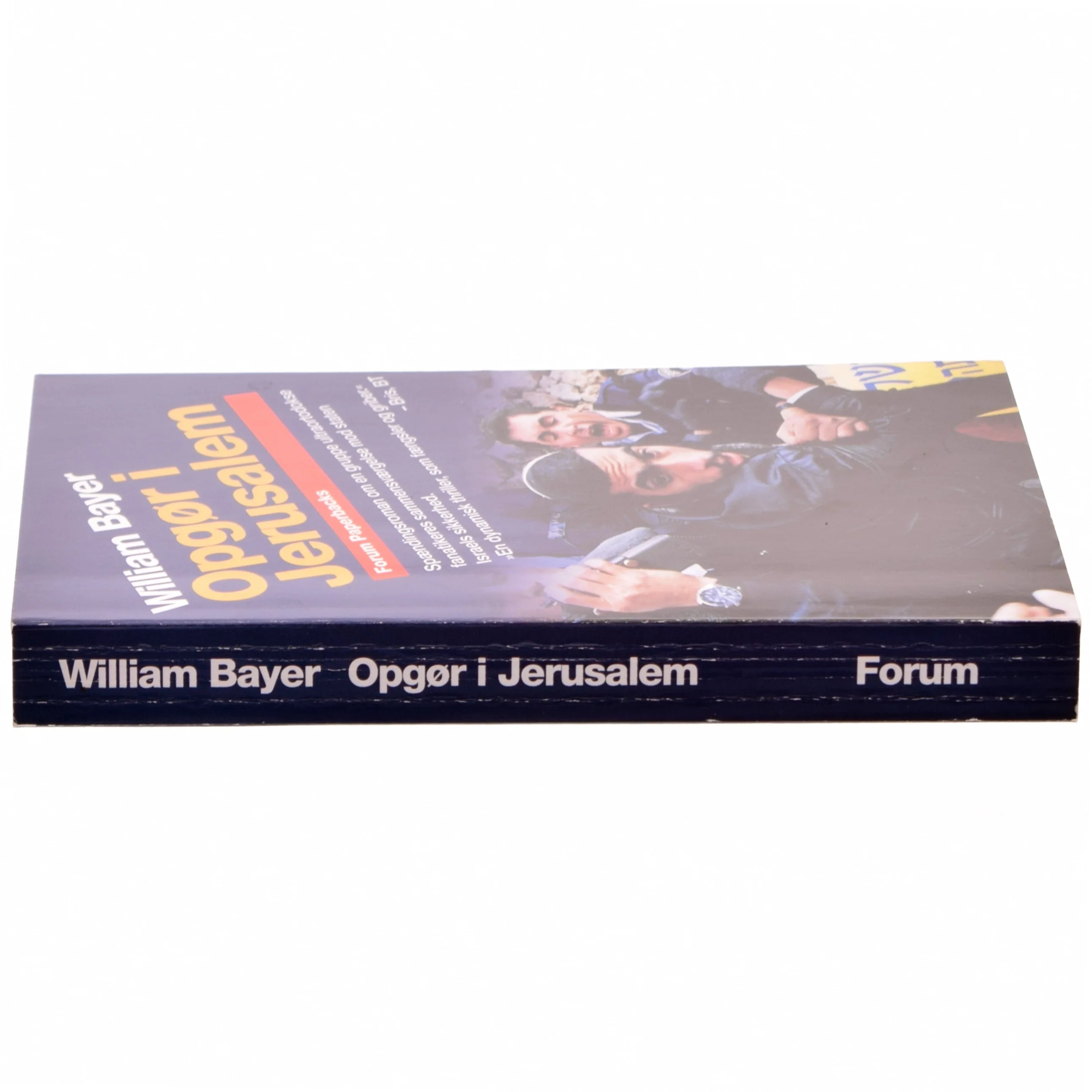 Opgør i Jerusalem : spændingsroman af William Bayer (Bog)