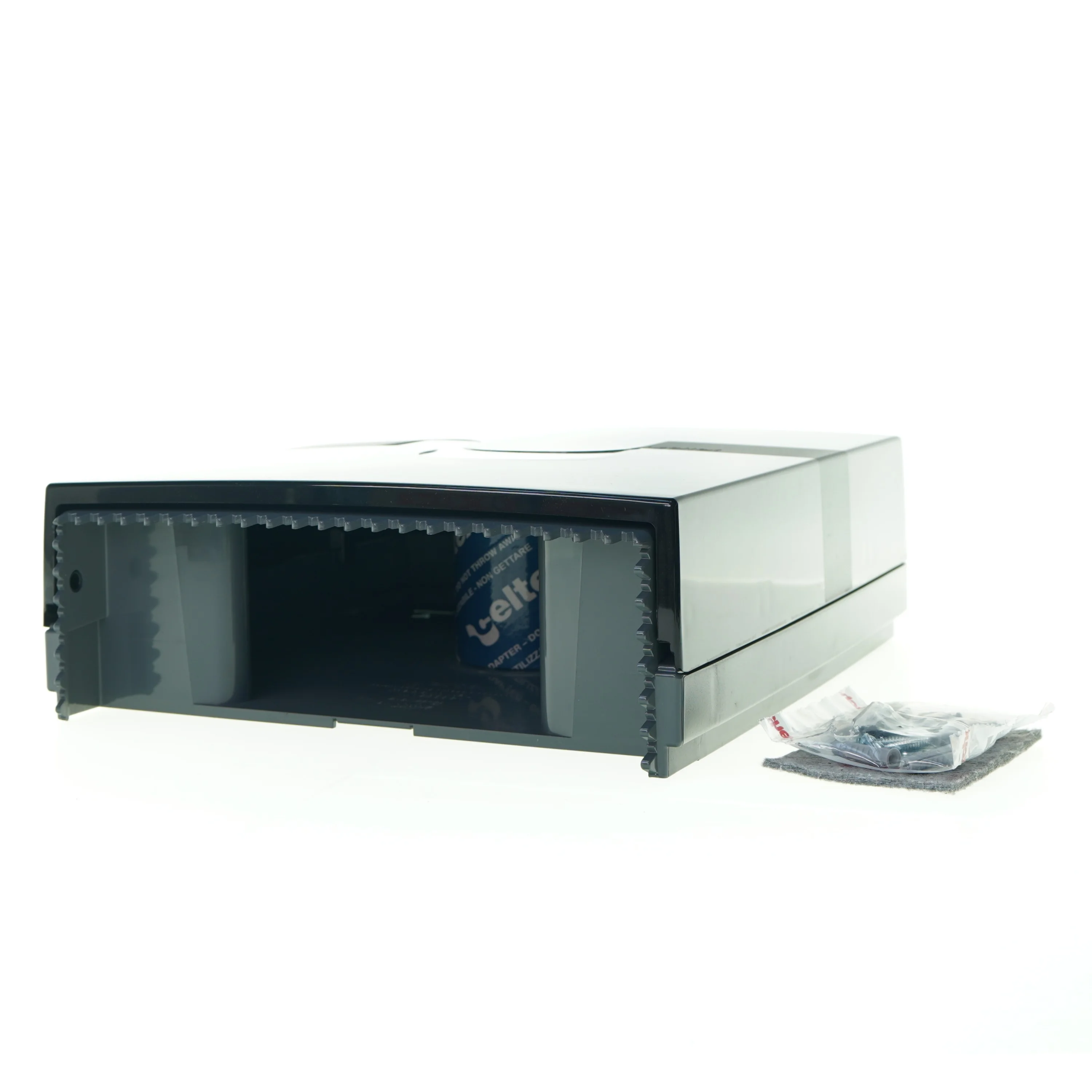 Dispenser jumbo toilet paper mega mini 9 2 2 0 0 black fra Celtex (str. 39 x 33 x 13 cm)