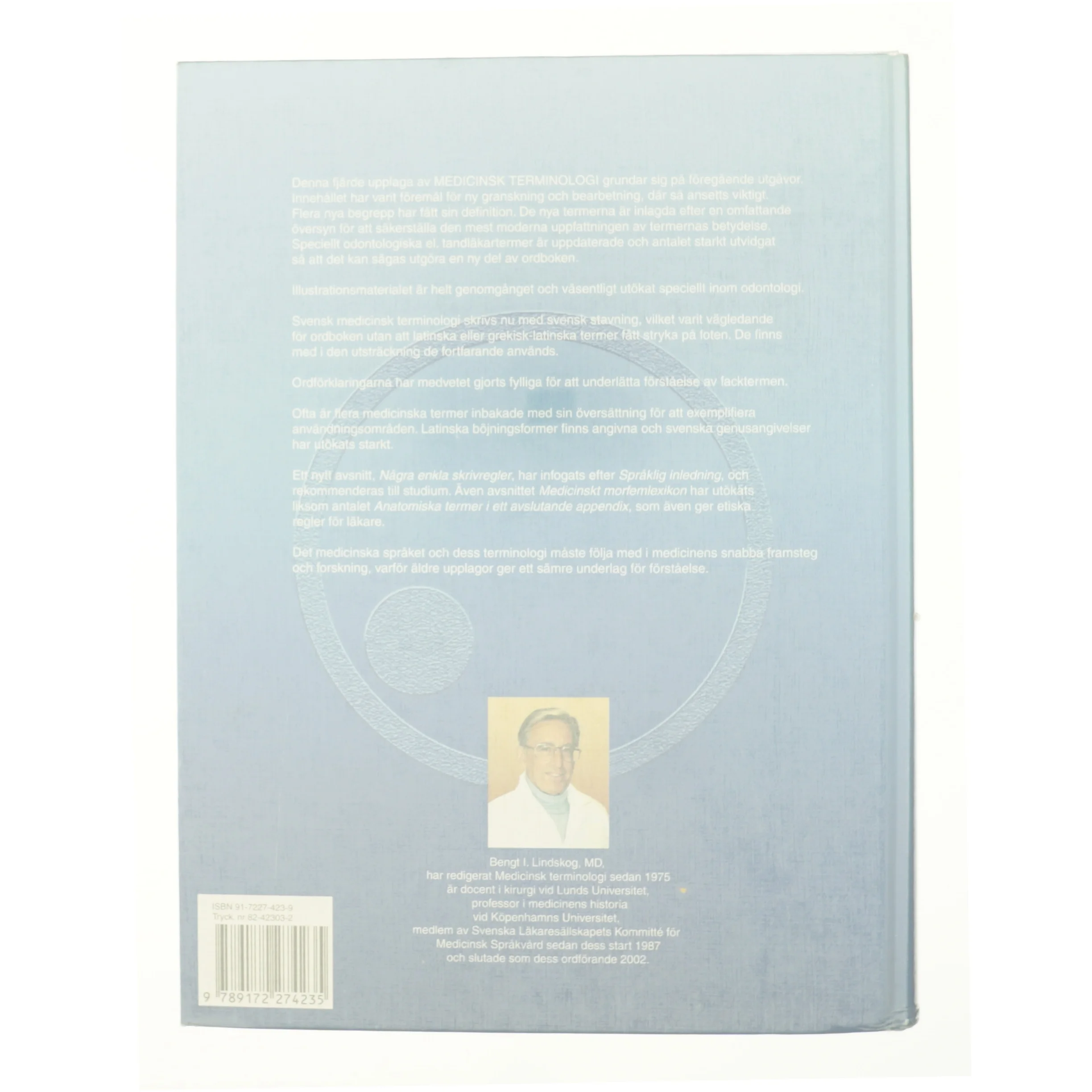 Medicinsk terminologi af Bengt I. Lindskog, Åke Andrén-Sandberg (Bog)