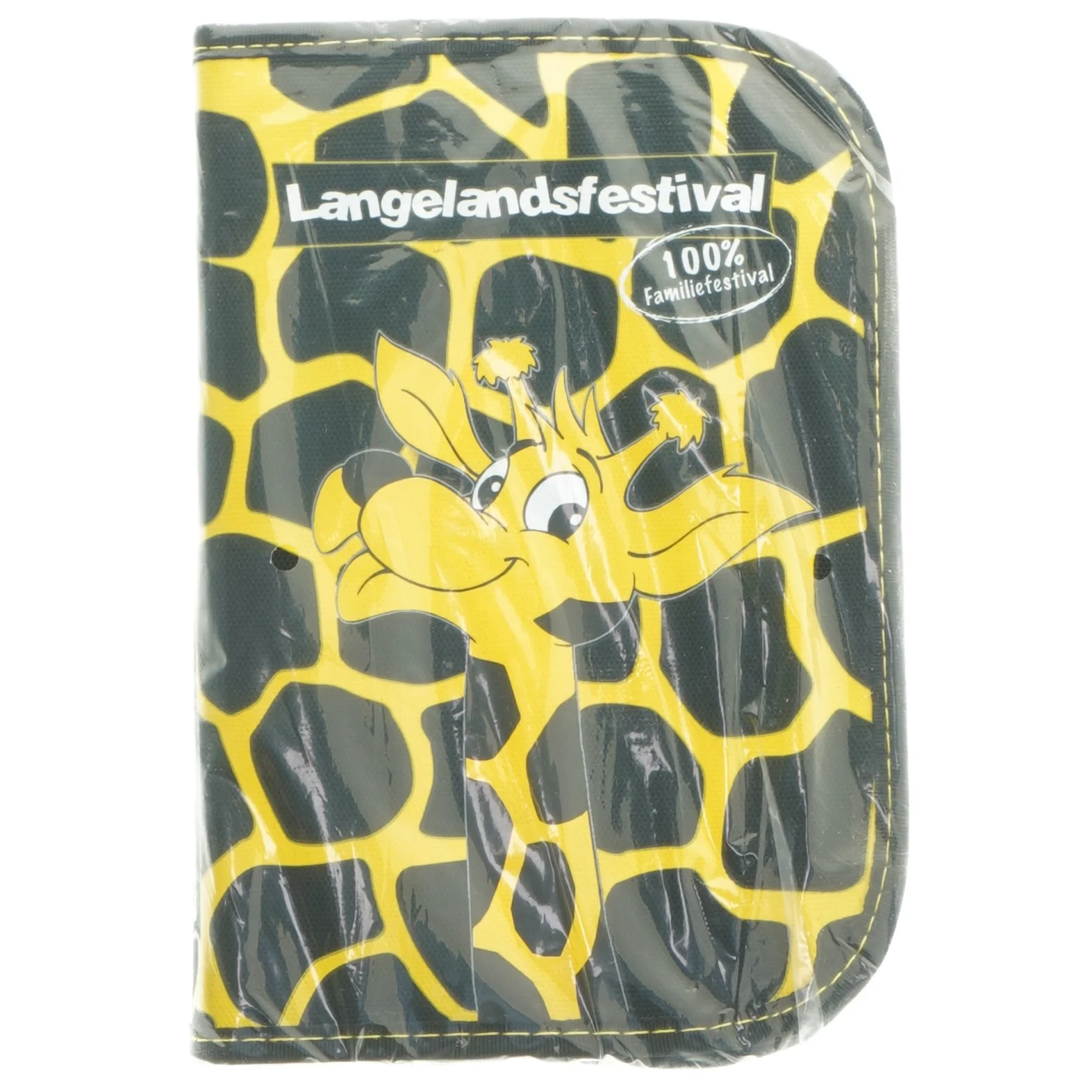 Langelandsfestival taske med girafmotiv fra Langelandsfestival (str. 19,5x13 cm)