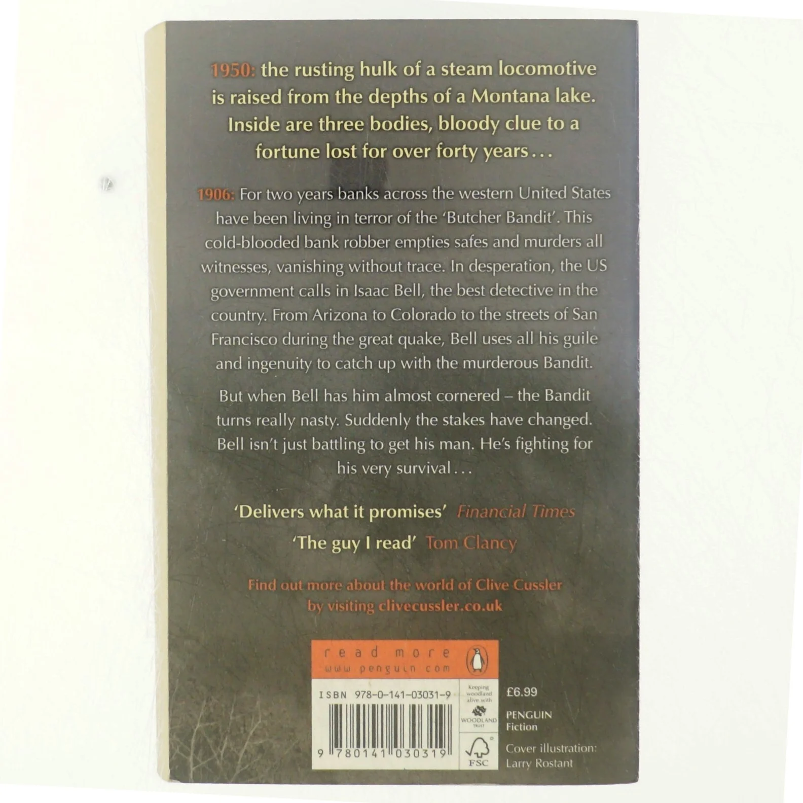 The chase af Clive Cussler (Bog)