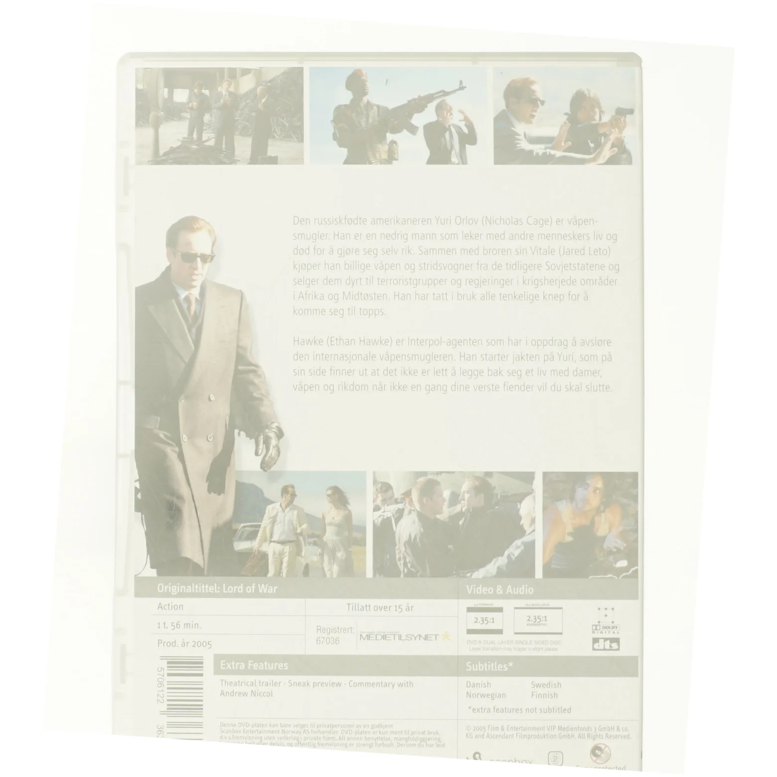 Lord of war fra DVD