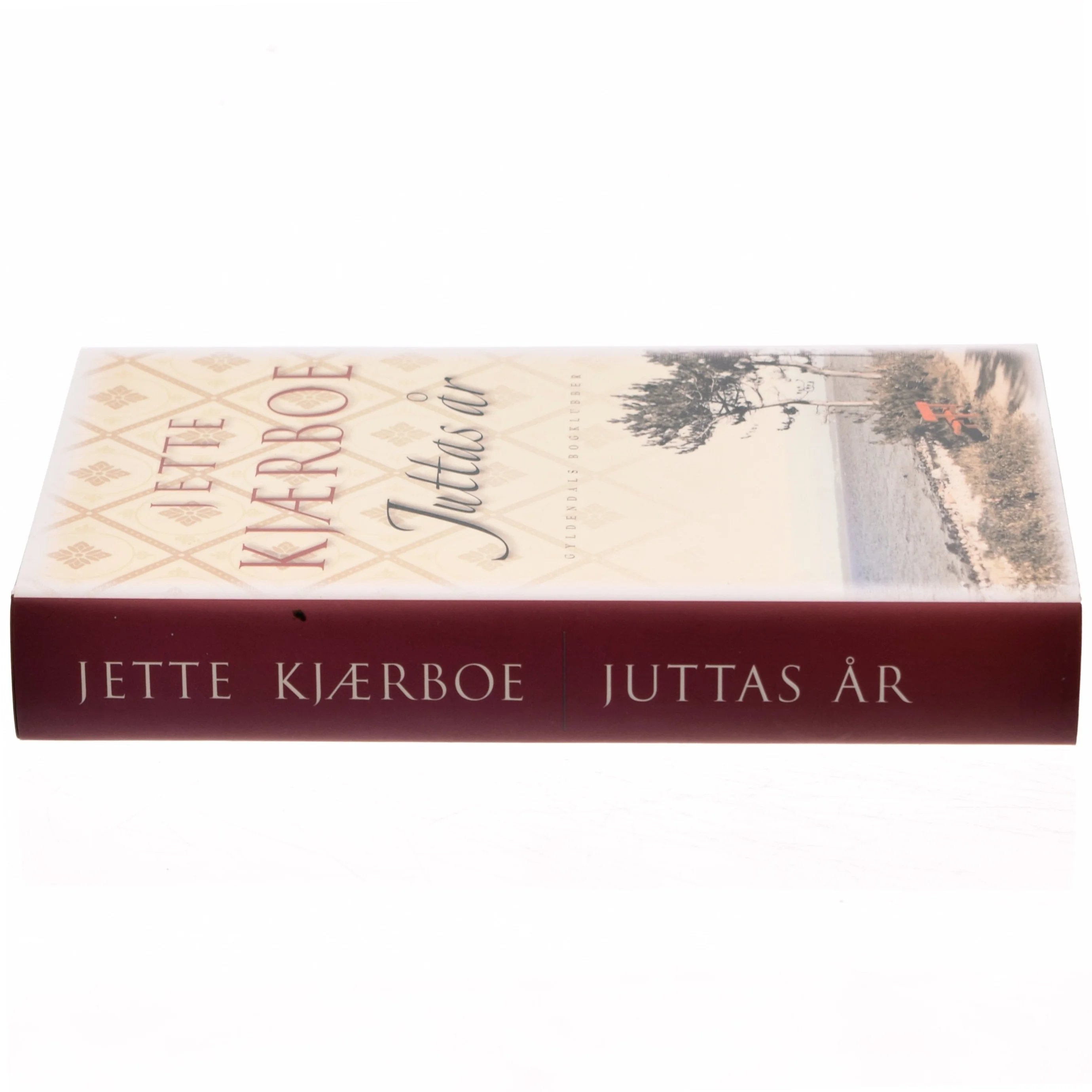 Juttas år : roman af Jette Kjærboe (Bog)