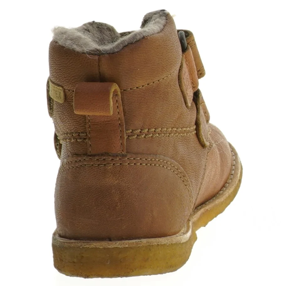 Arauto RAP læder vinterstøvler med velcrolukning 