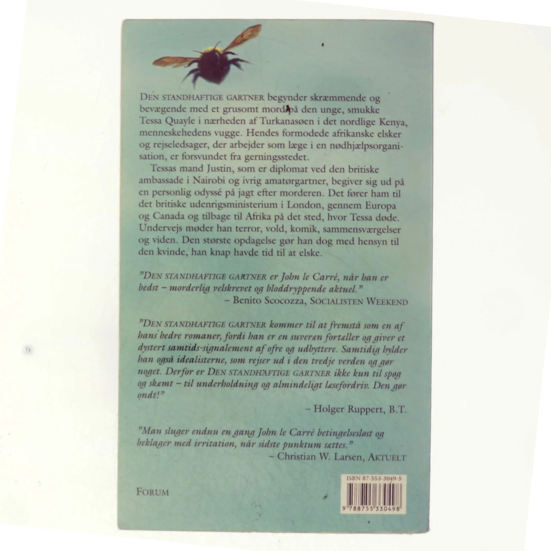 Den standhaftige gartner : roman af John Le Carré (Bog)