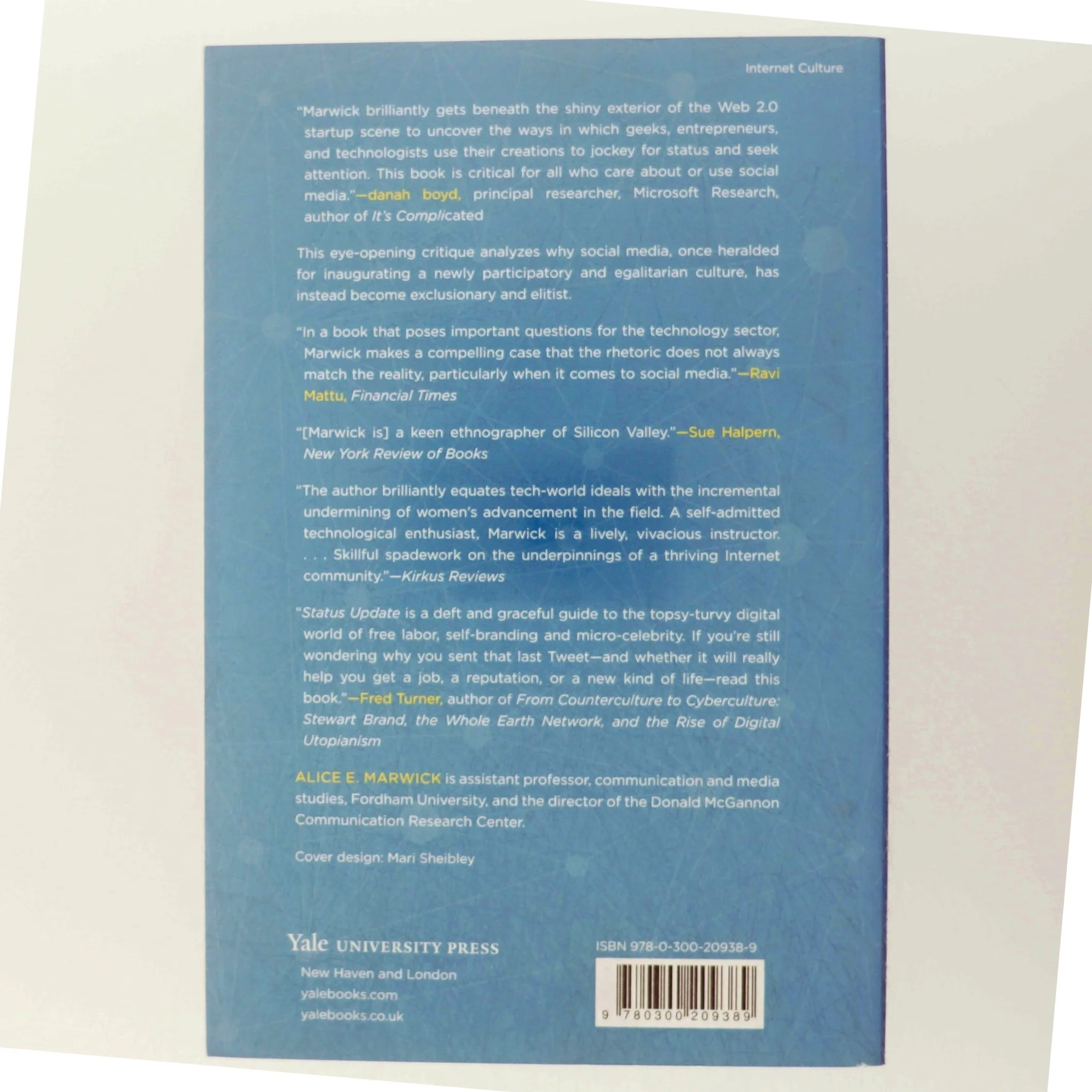 Status Update af Alice Marwick (Bog)