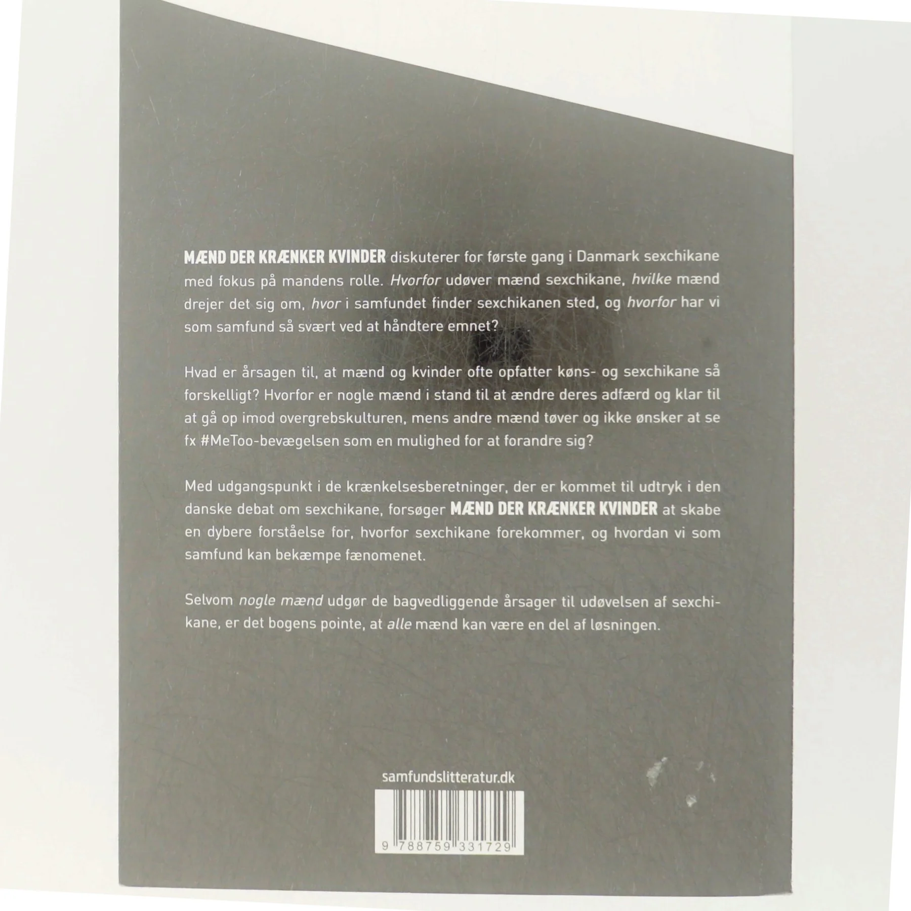 Mænd der krænker kvinder : reflektioner i kølvandet på #MeToo af Kenneth Reinicke (Bog)