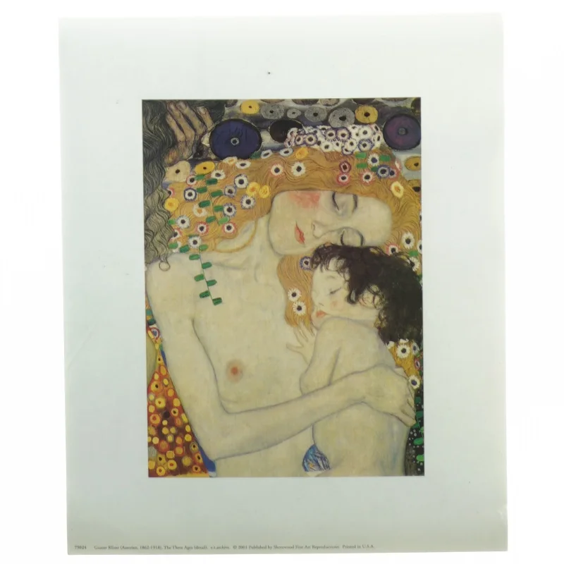 Gustav Klimt Kunstreproduktion (str. 20 x 26 cm)
