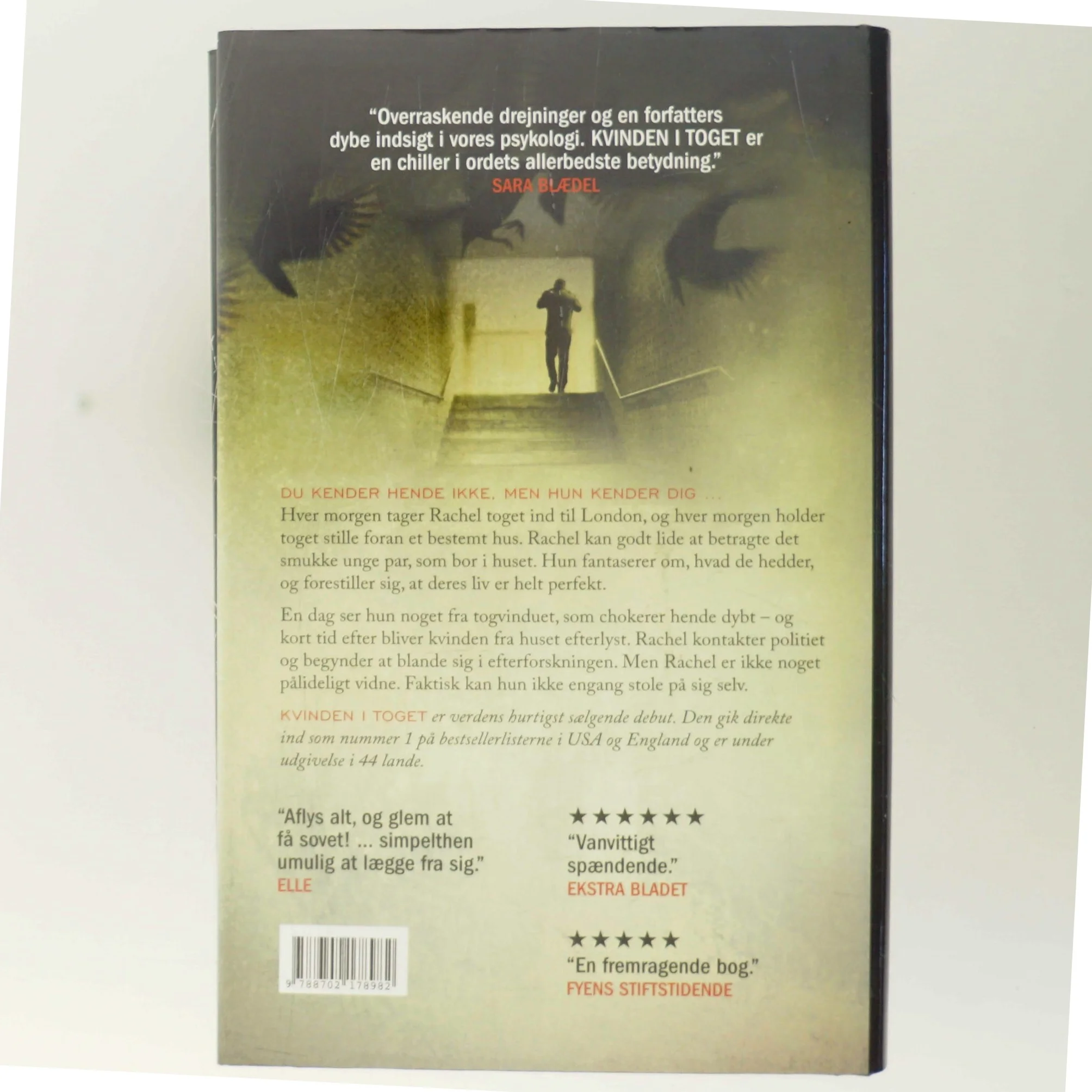 Kvinden i toget : thriller (Klassesæt) af Paula Hawkins (Bog)