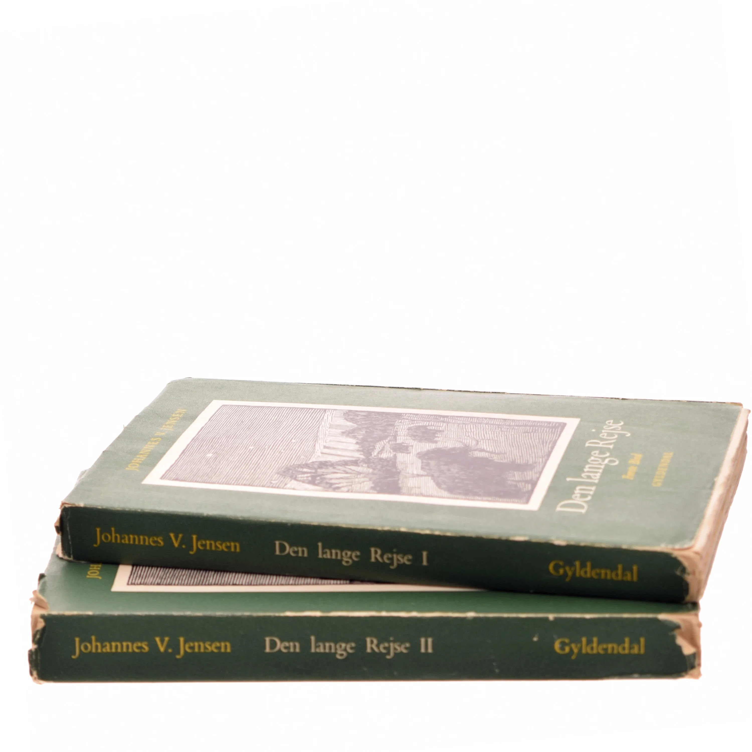 Den lange Rejse af Johannes V. Jensen (Bog) fra Gyldendal