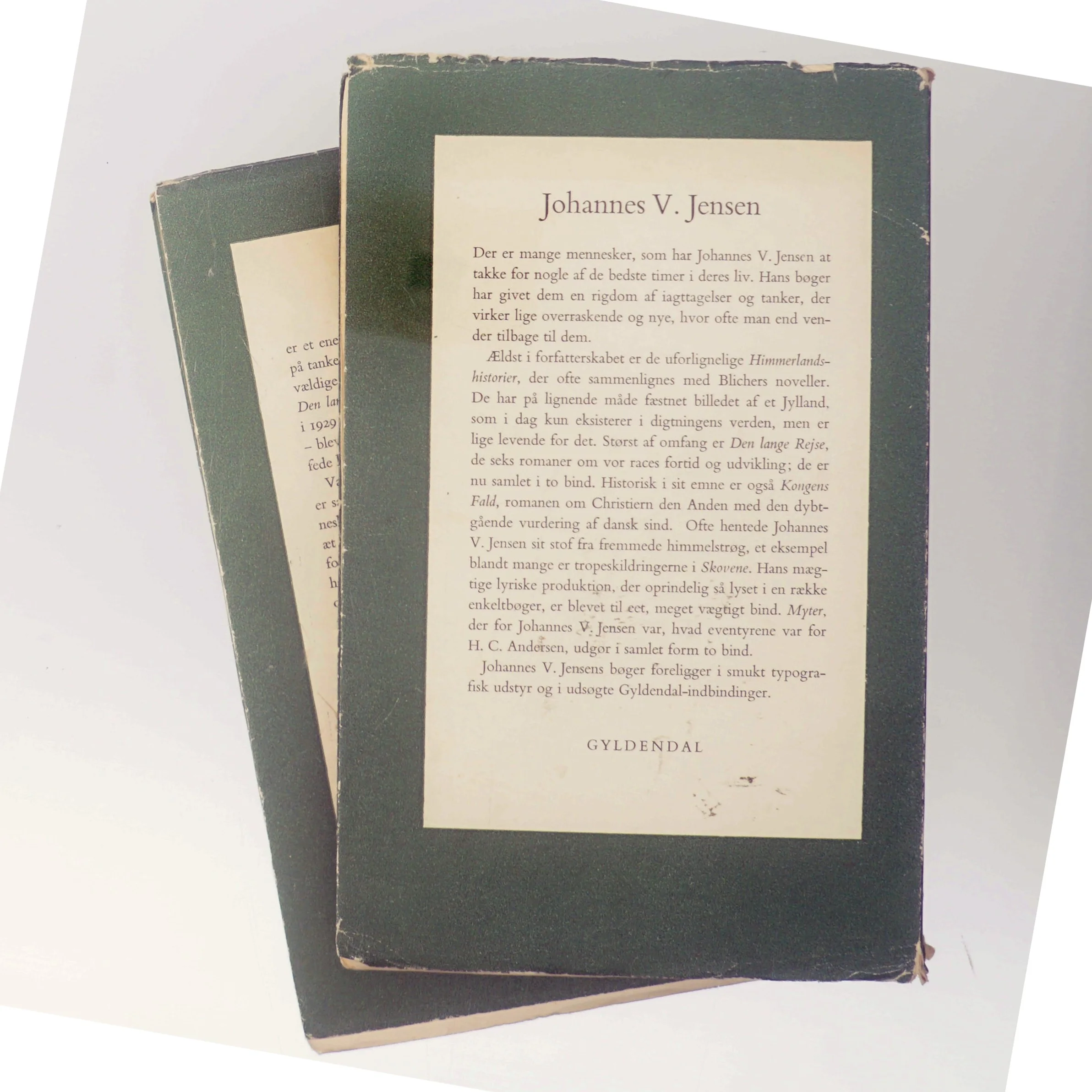 Den lange Rejse af Johannes V. Jensen (Bog) fra Gyldendal