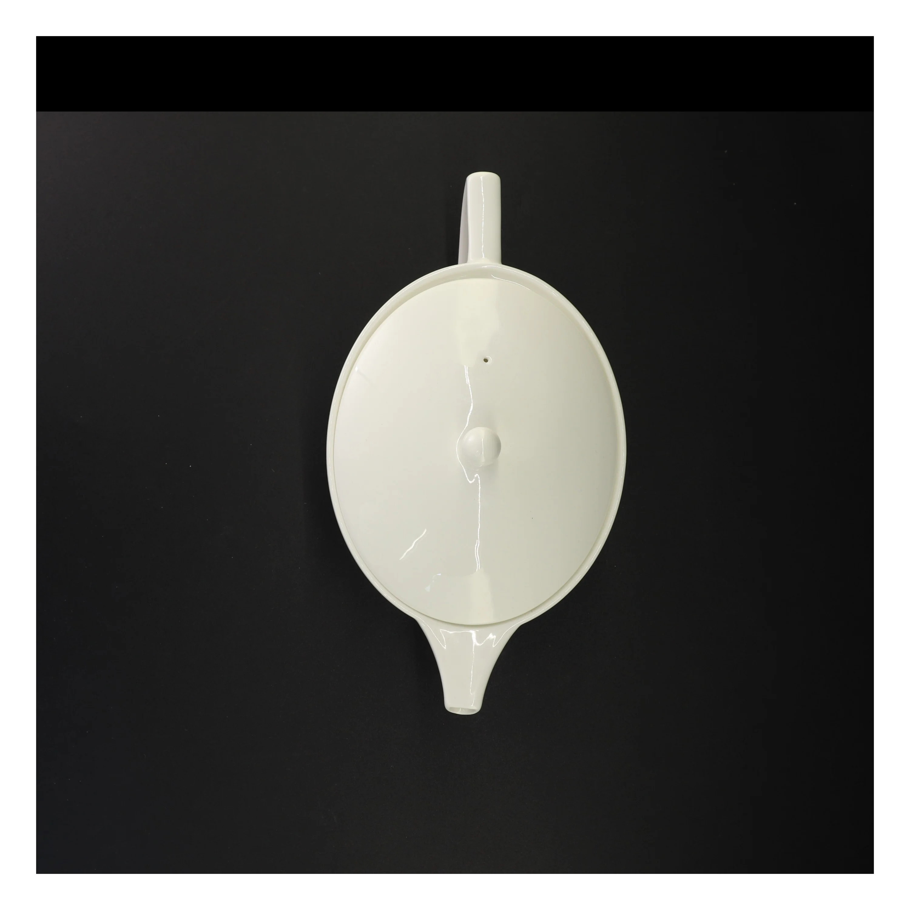 Hvid tekande med låg fra Jasper Conran (str. 27 x 14 cm)