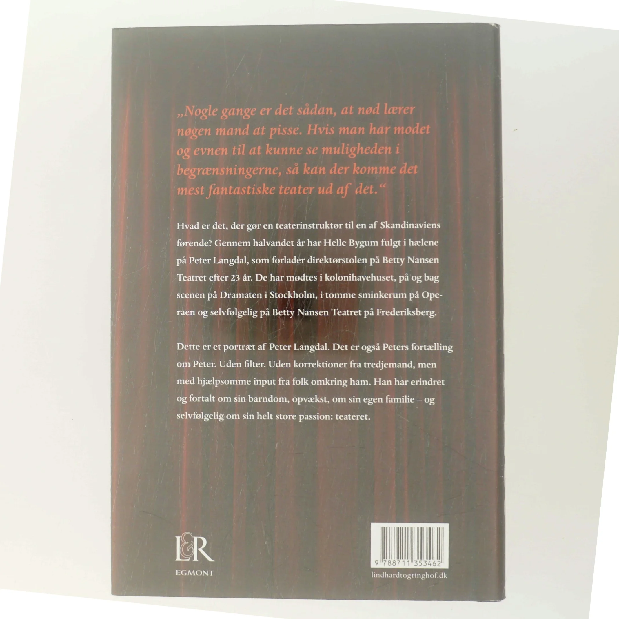 Jeg, Peter : et portræt af Peter Langdal af Helle Bygum (Bog)