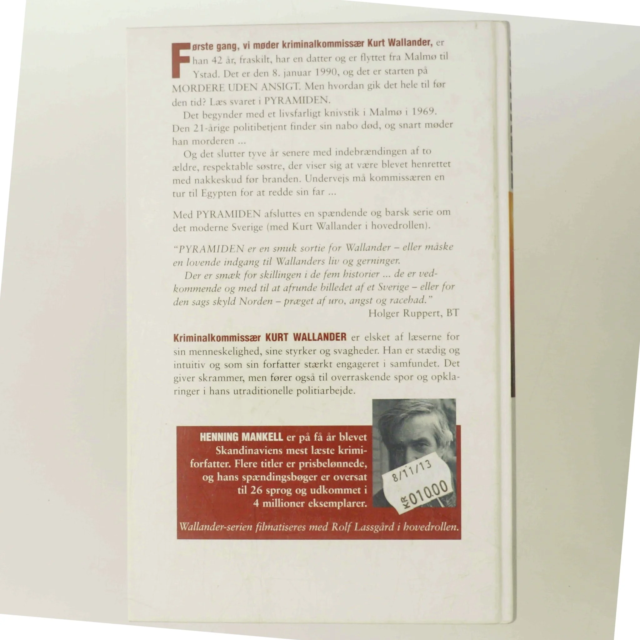 Pyramiden af Henning Mankell (Bog)