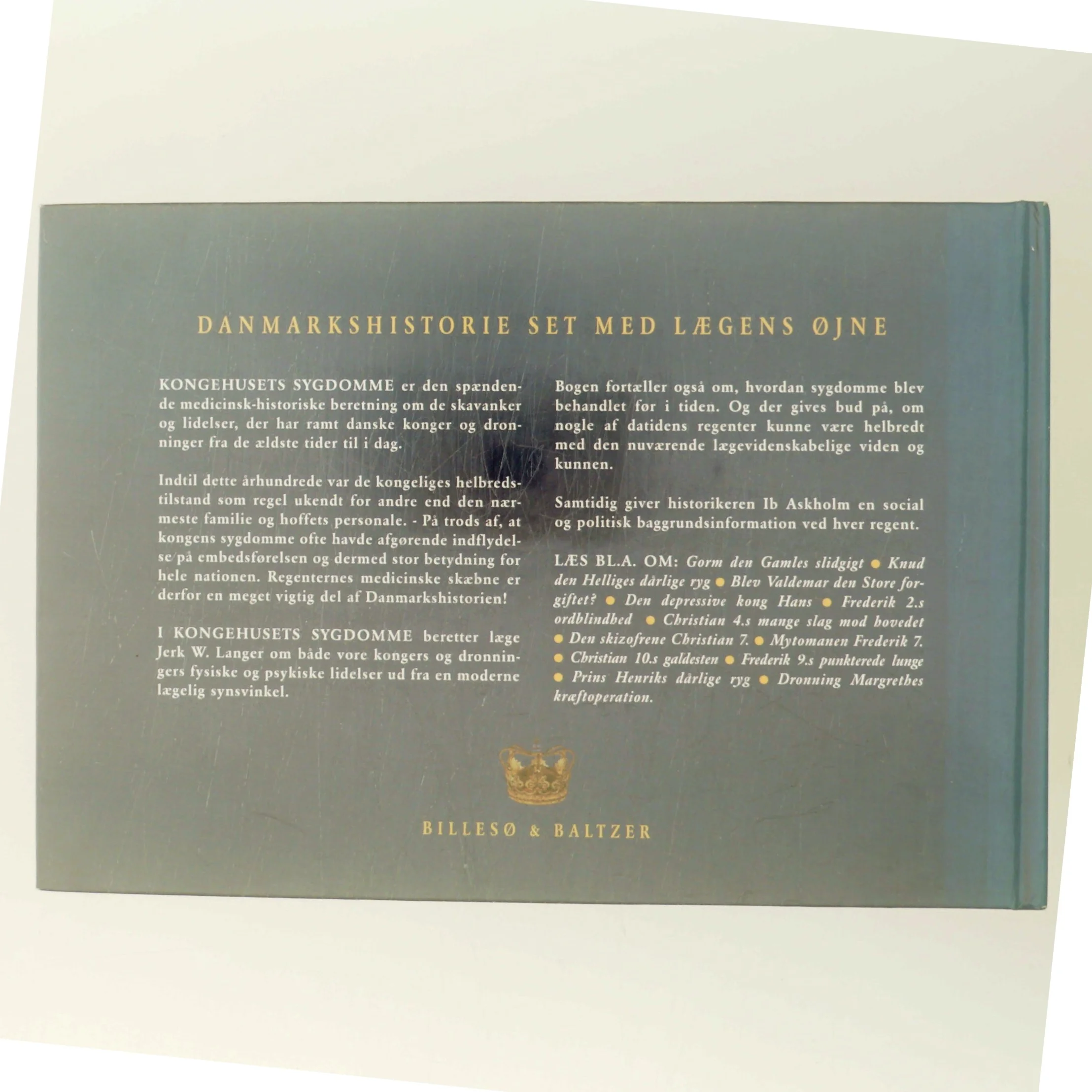 Kongehusets sygdomme af Jerk W. Langer (Bog)
