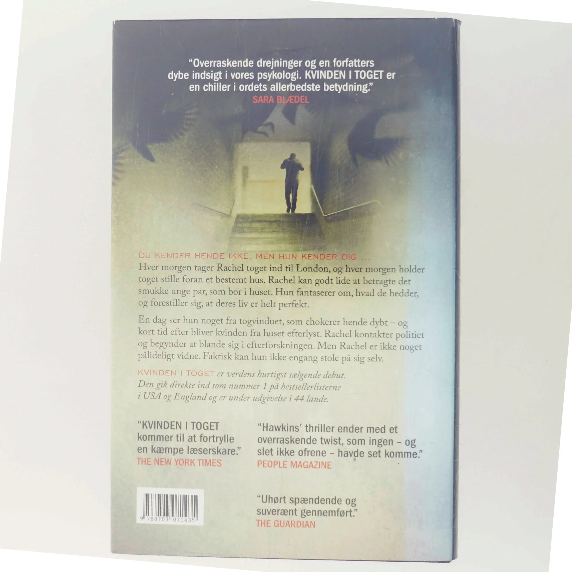 Kvinden i toget af Paula Hawkins (Bog)